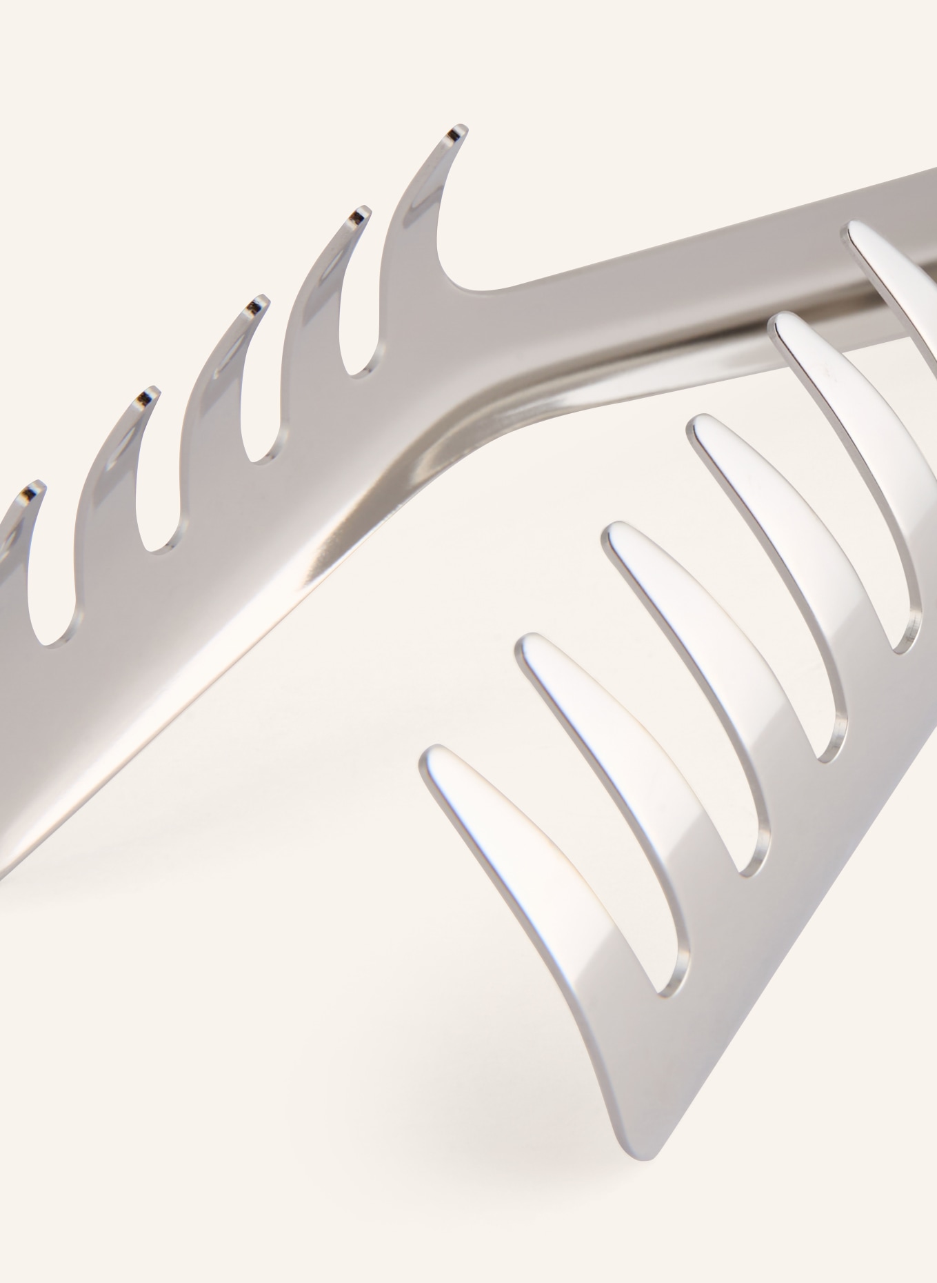 ALESSI Szczypce do makaronu 502: SREBRNY