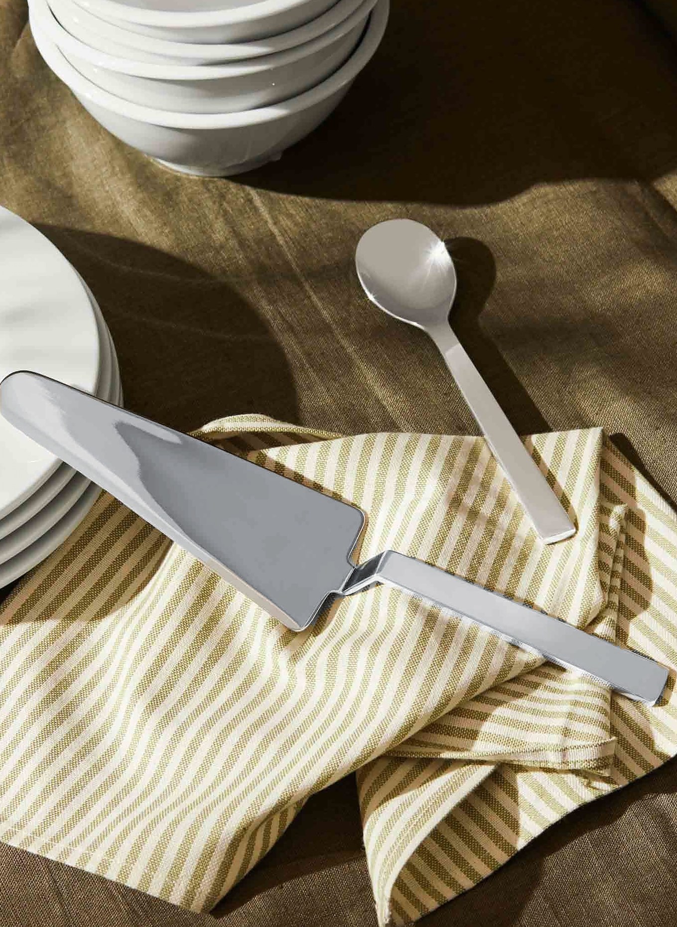 ALESSI Tortenheber SANTIAGO: SILBER