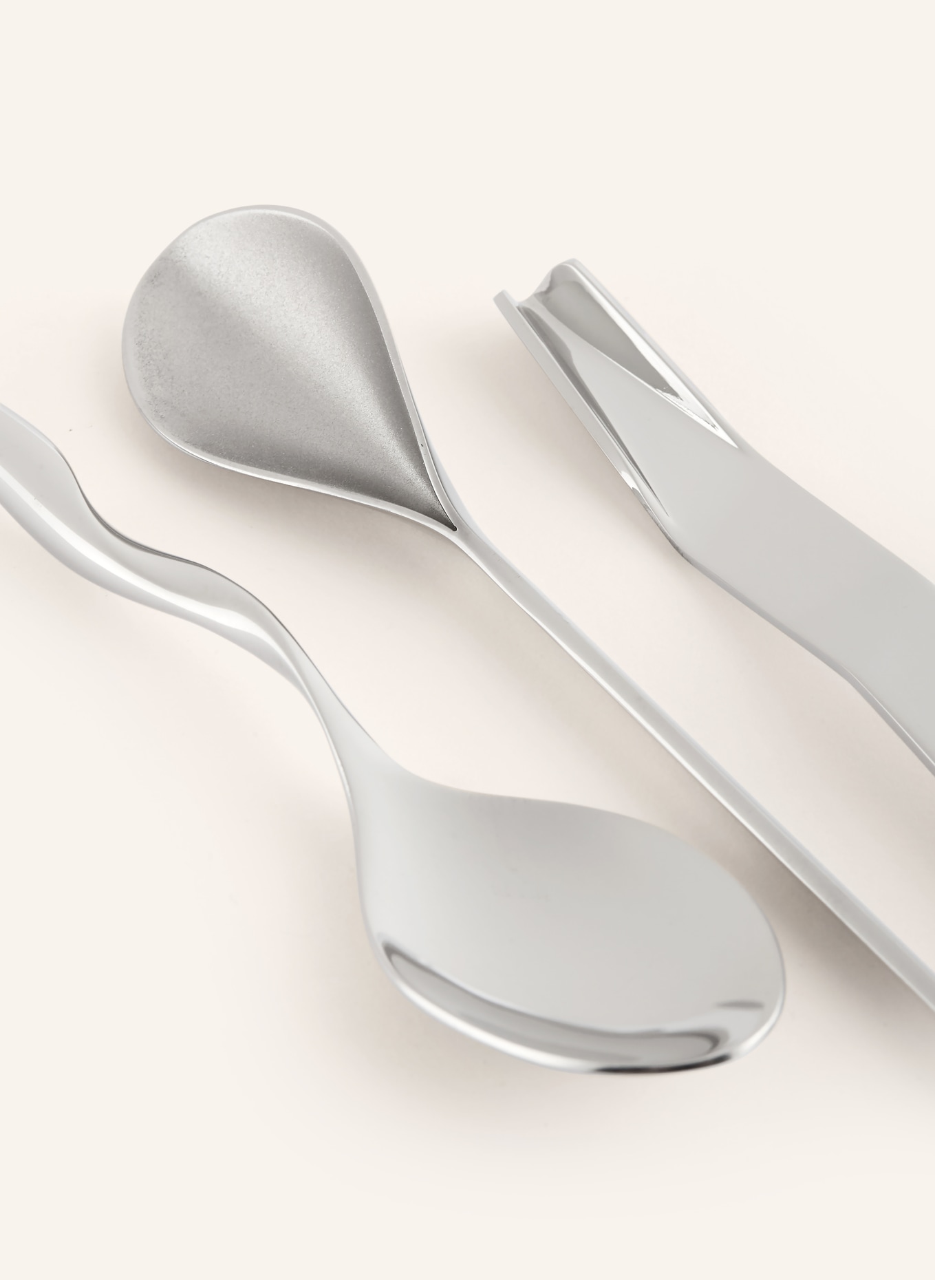 ALESSI 6er-Set Espressolöffel MOKKA: SILBER