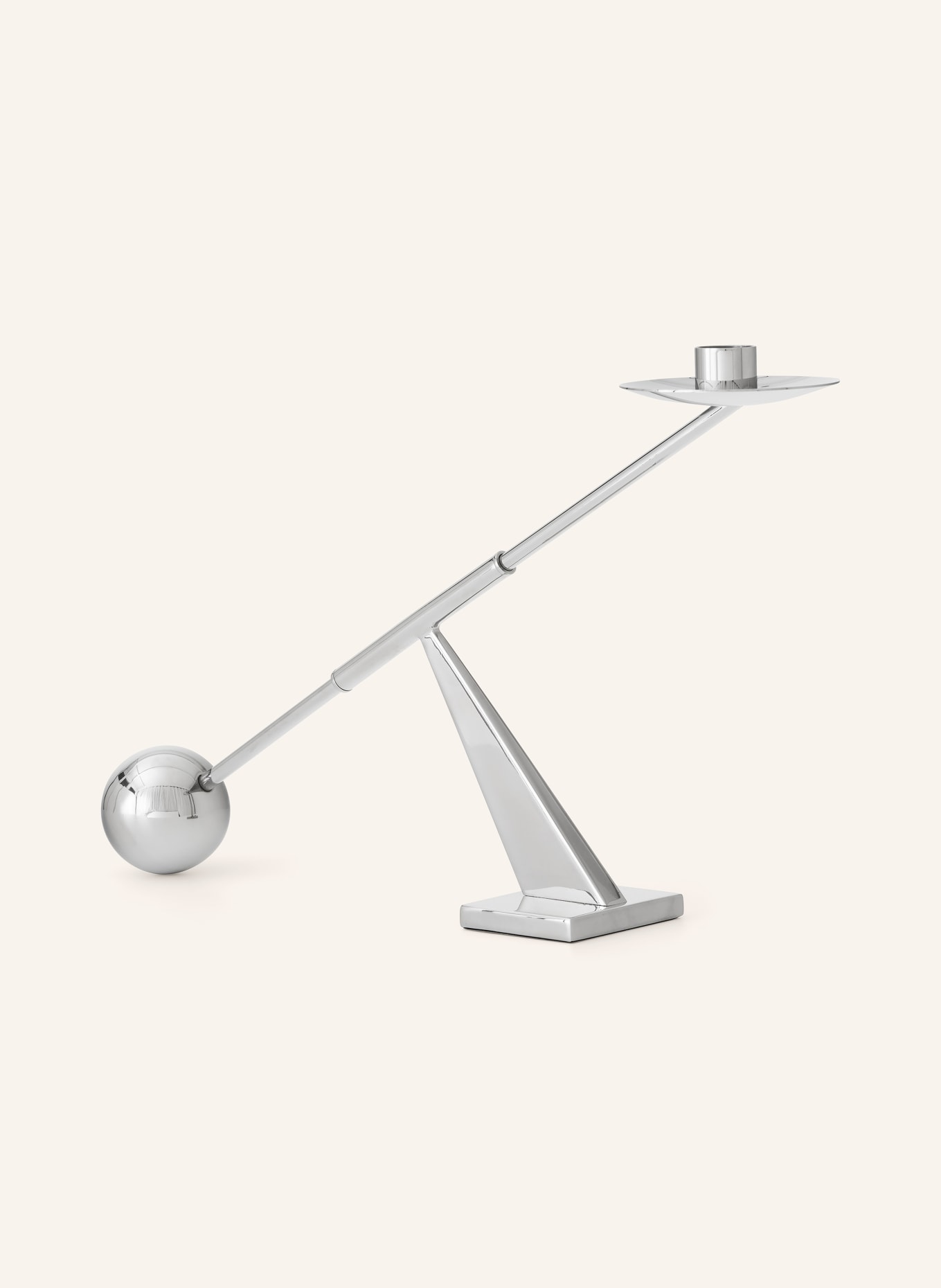 Audo COPENHAGEN Kerzenhalter INTERCONNECT: SILBER