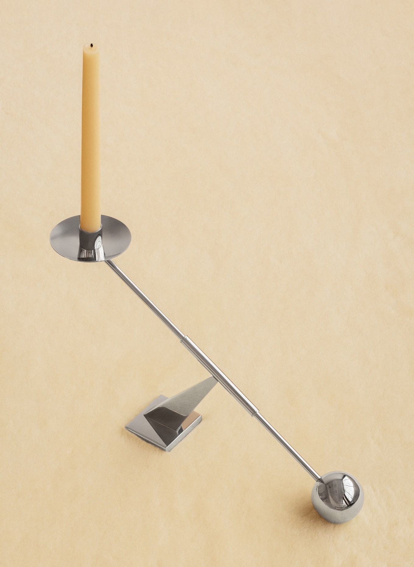 Audo COPENHAGEN Kerzenhalter INTERCONNECT: SILBER