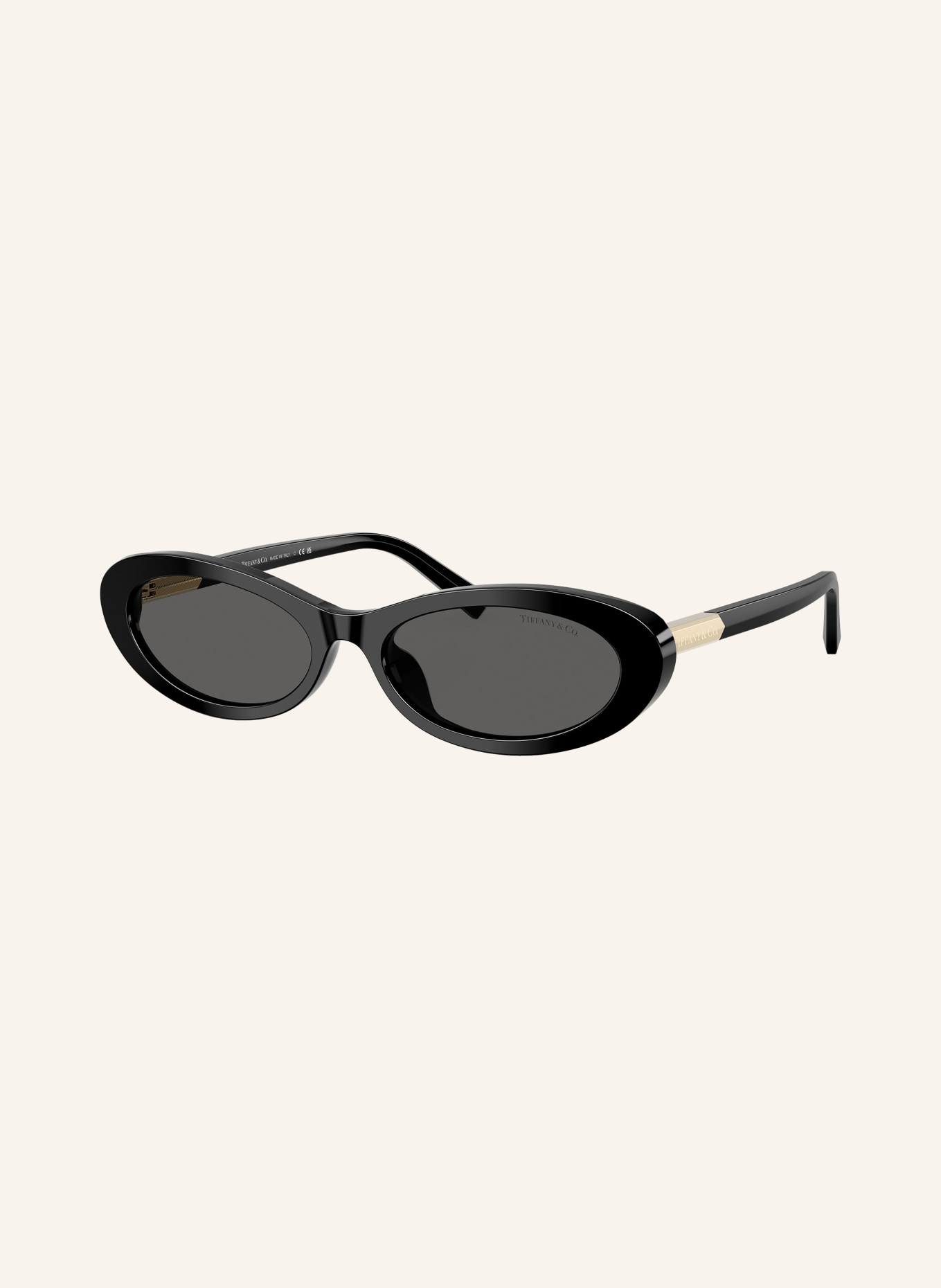 TIFFANY & Co. Sunglasses TF4250: BLACK/ DARK GRAY