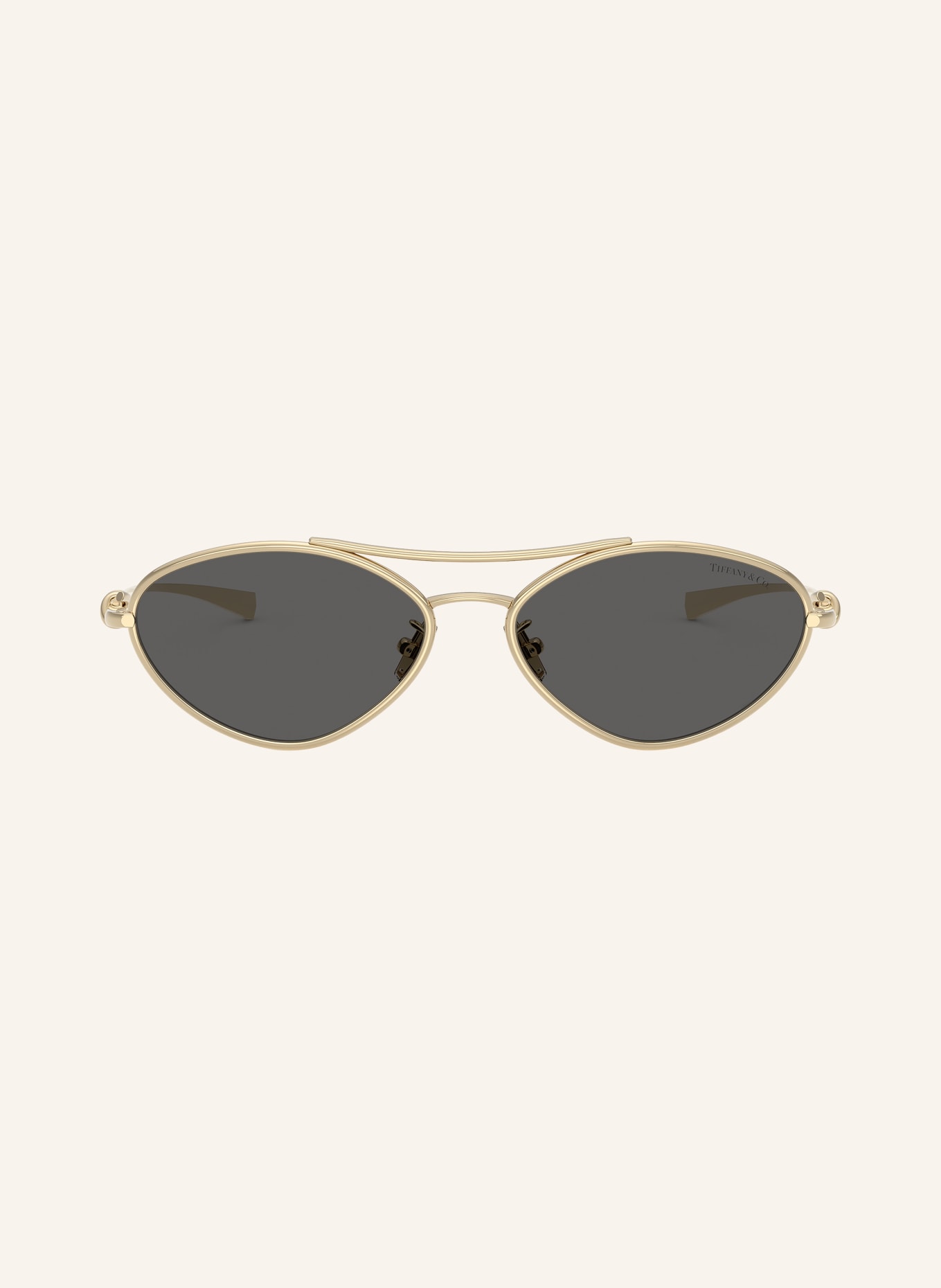 TIFFANY & Co. Sunglasses TF3117: GOLD/ DARK GRAY