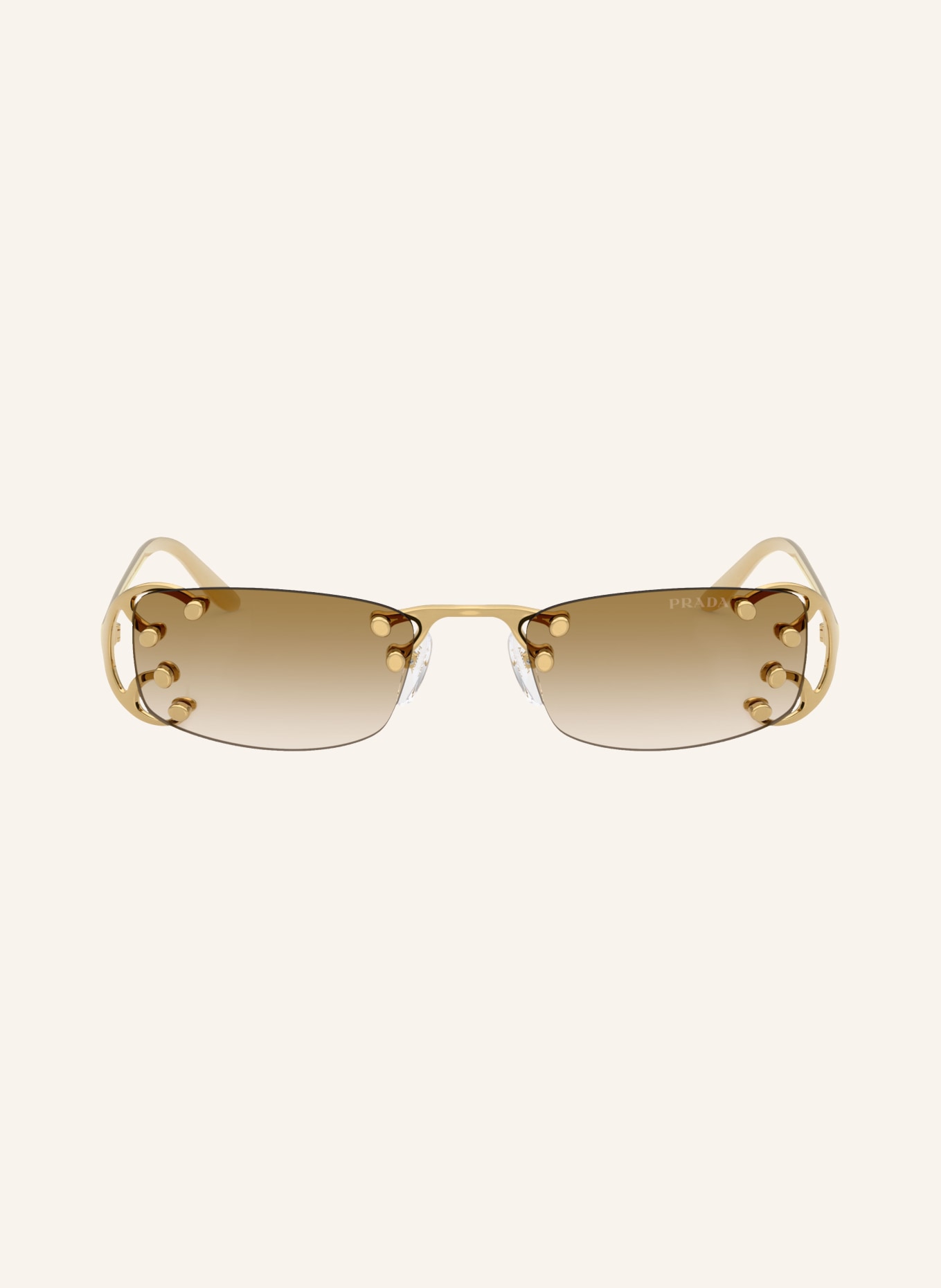 PRADA Sonnenbrille PR C57S: 29H30V GOLD/BRAUN