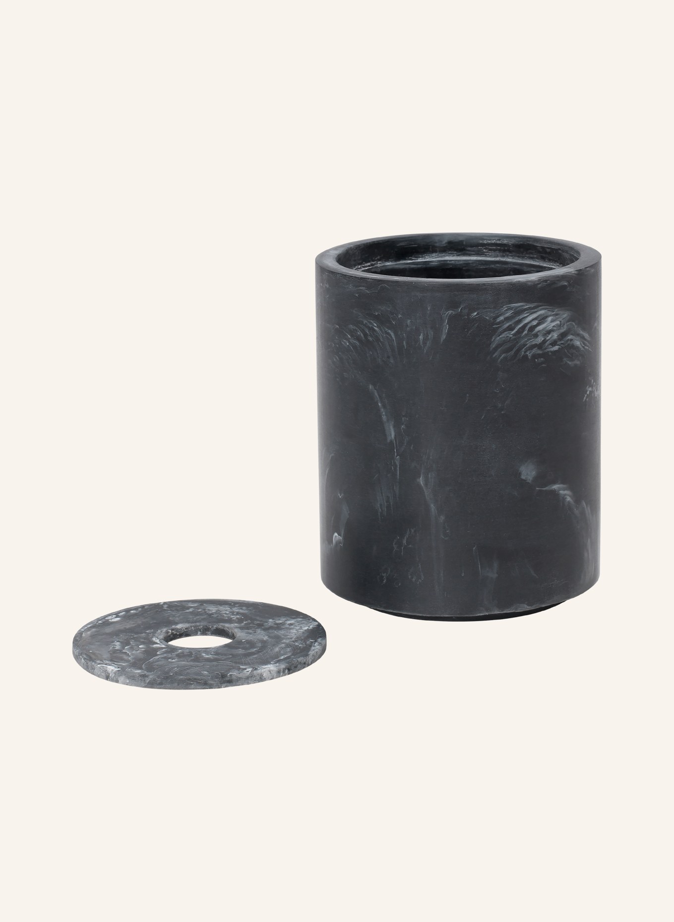 Ferm LIVING Pojemnik do przechowywania MIST: CZIEMNOSZARY / JASNOCZARY