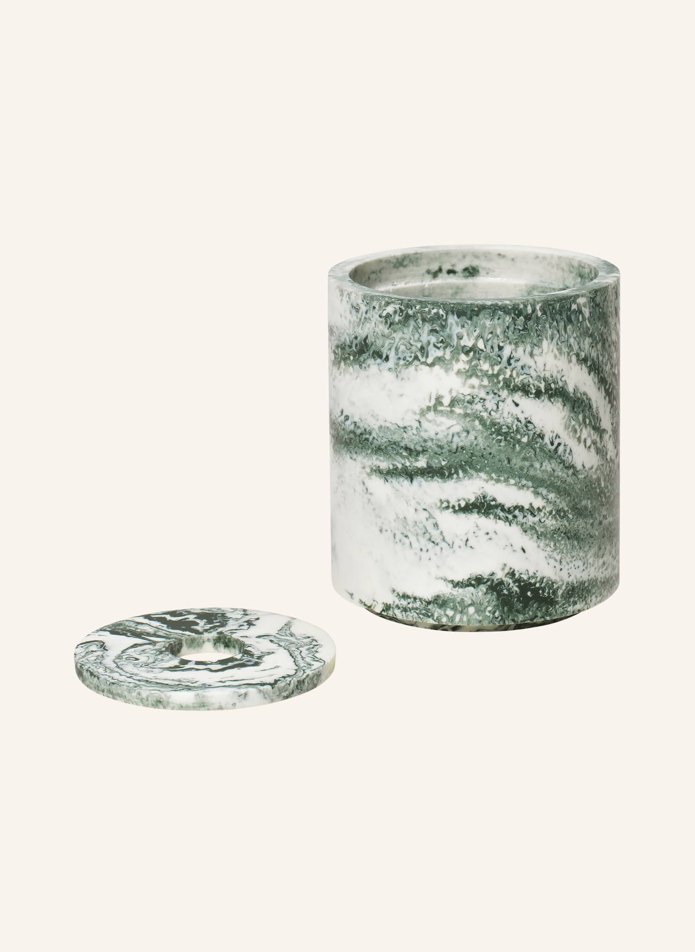 Ferm LIVING Pojemnik do przechowywania MIST: CIEMNOZIELONY / JASNOZIELONY