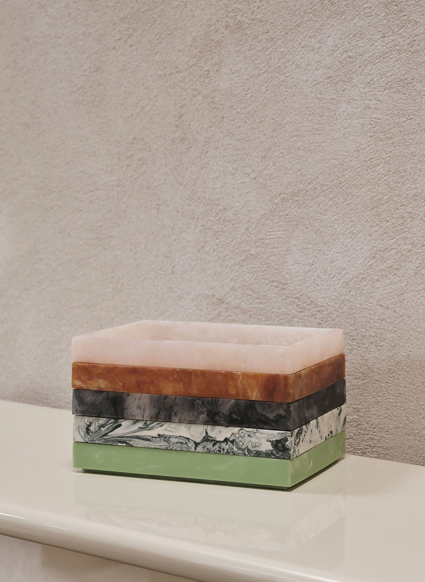 Ferm LIVING Taca MIST: JASNOPOMARAŃCZOWY / KREMOWY