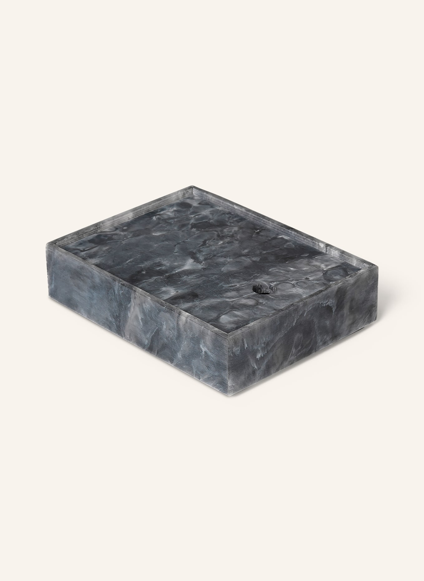 Ferm LIVING Pojemnik do przechowywania MIST: CZIEMNOSZARY / JASNOCZARY