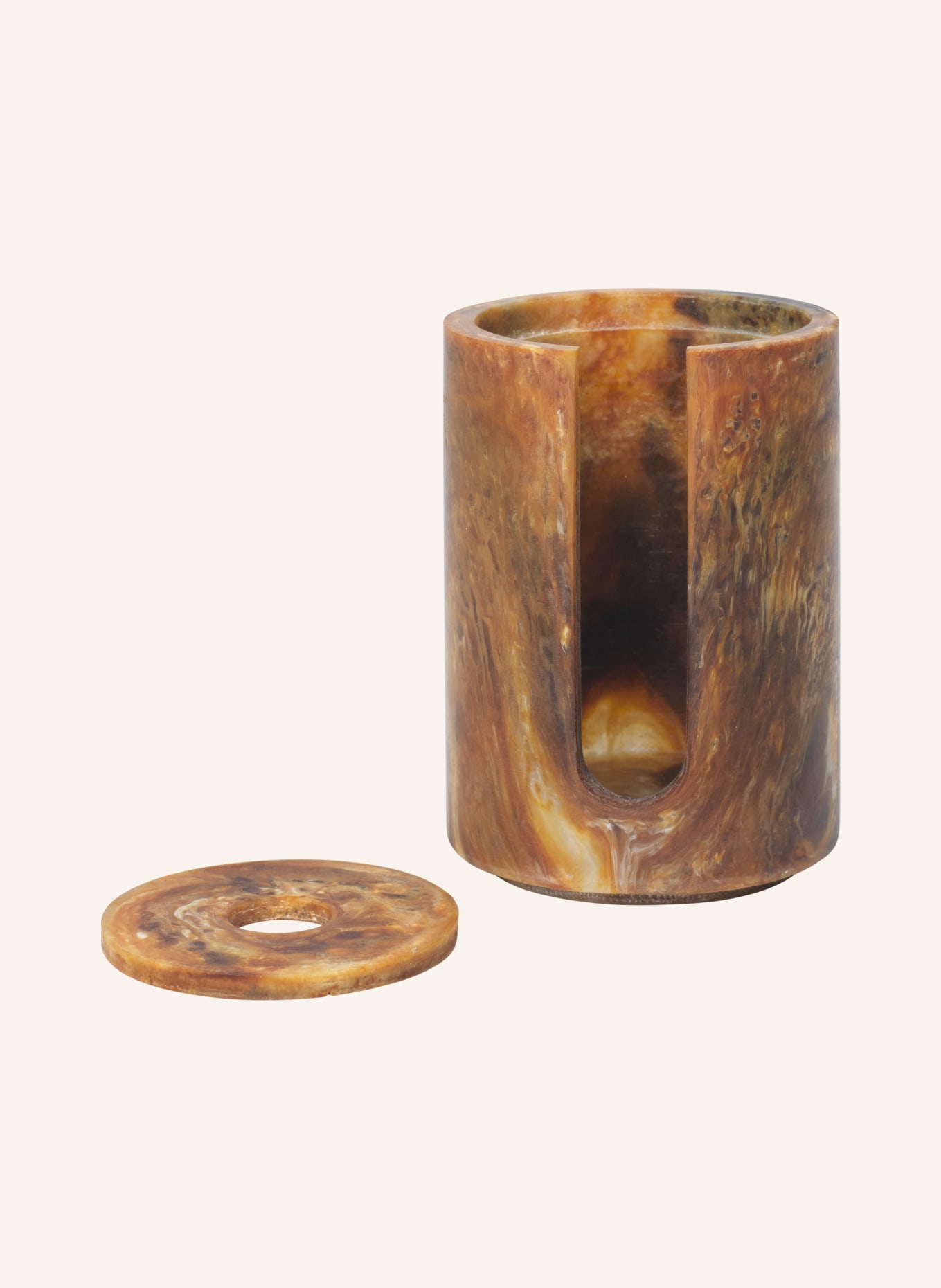 Ferm LIVING Aufbewahrungsbox MIST: HELLBRAUN / BRAUN