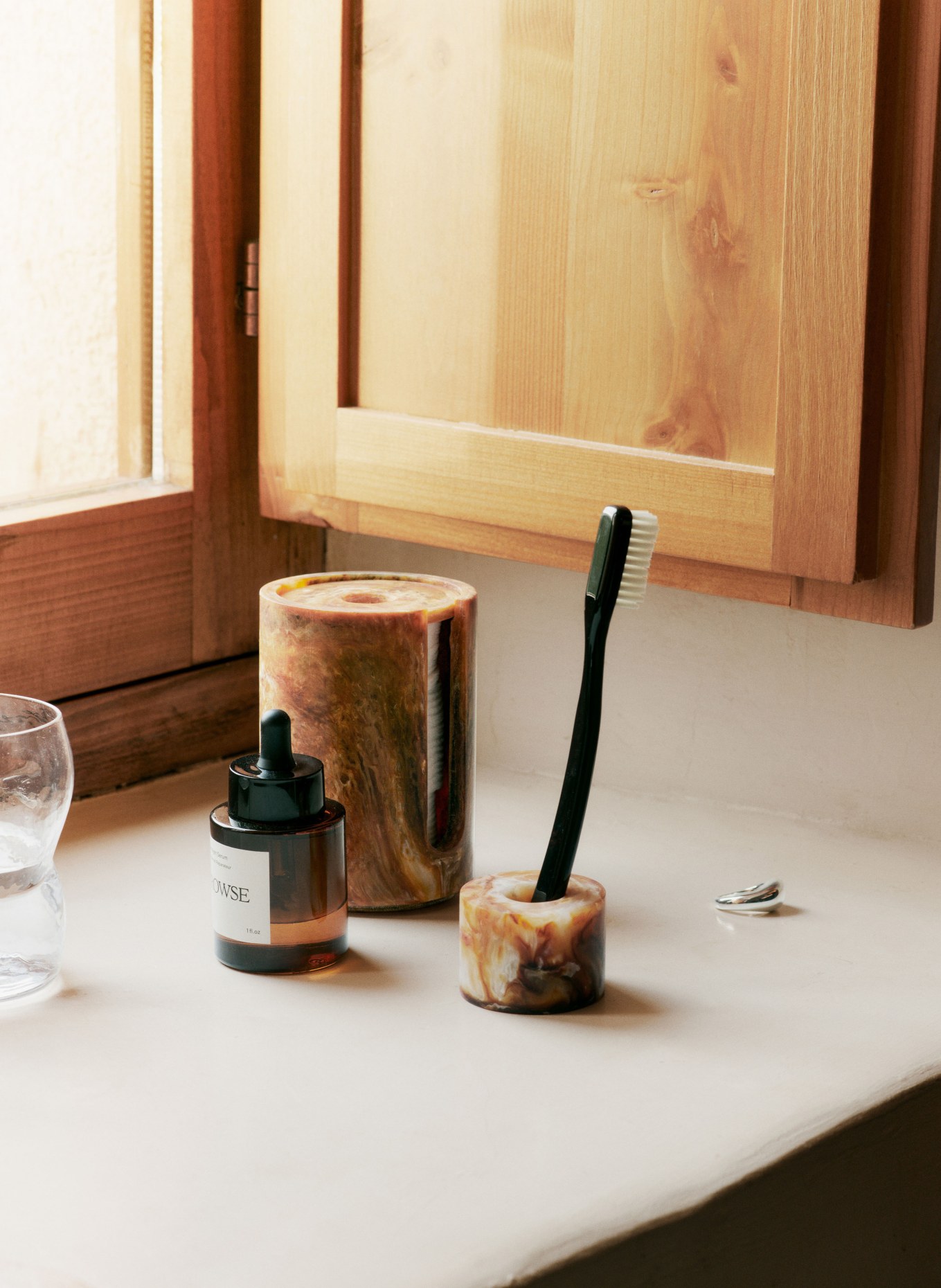 Ferm LIVING Aufbewahrungsbox MIST: HELLBRAUN / BRAUN