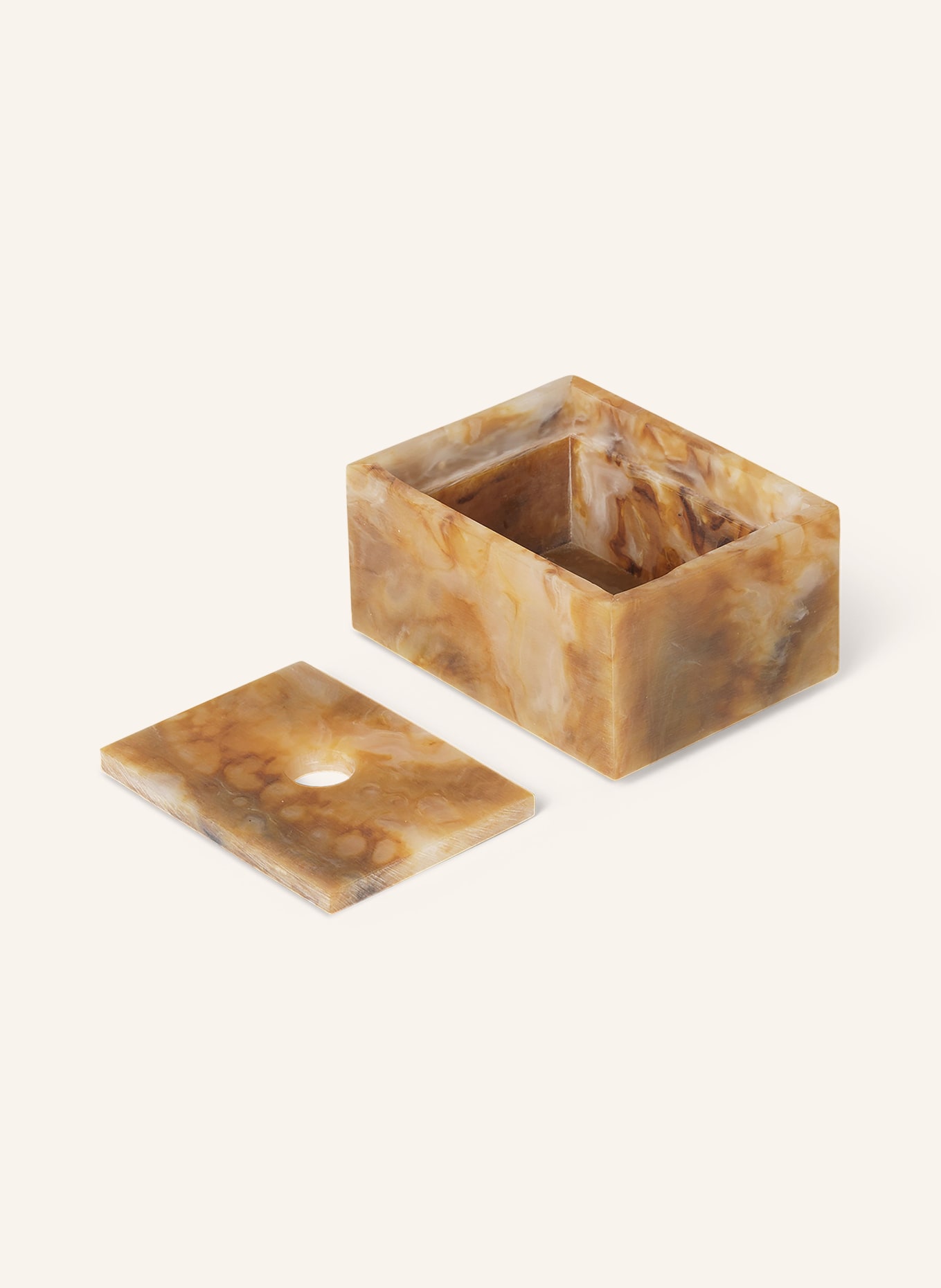 Ferm LIVING Pojemnik do przechowywania MIST: CZIEMNOSZARY / JASNOCZARY