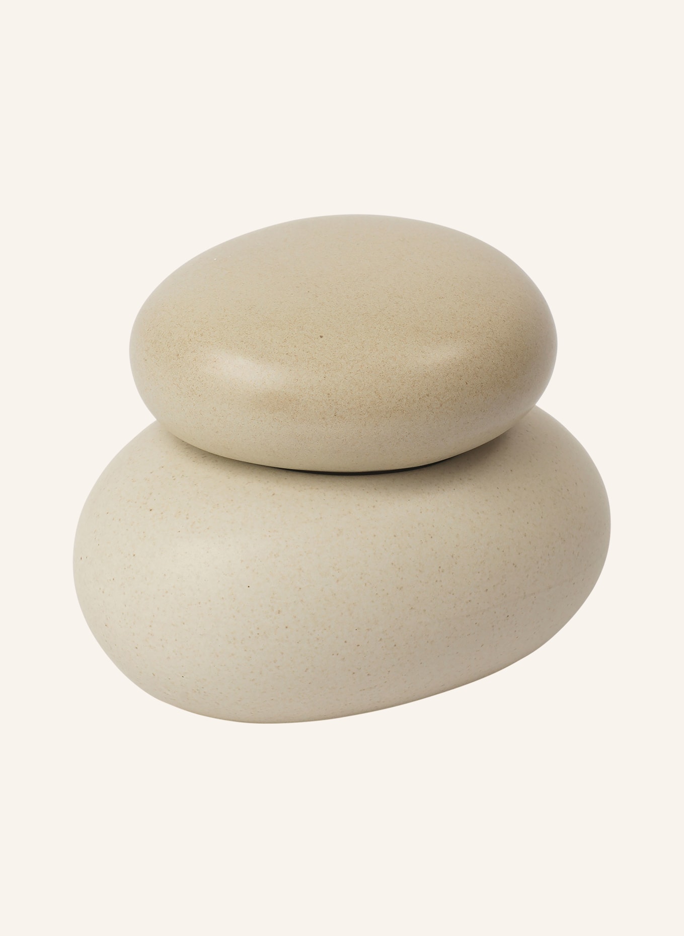 Ferm LIVING Pojemnik do przechowywania PEPPLE SMALL: SZARY