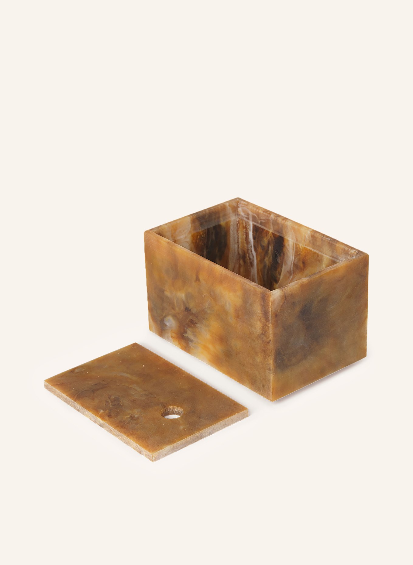 Ferm LIVING Pojemnik do przechowywania MIST: CZIEMNOSZARY / JASNOCZARY