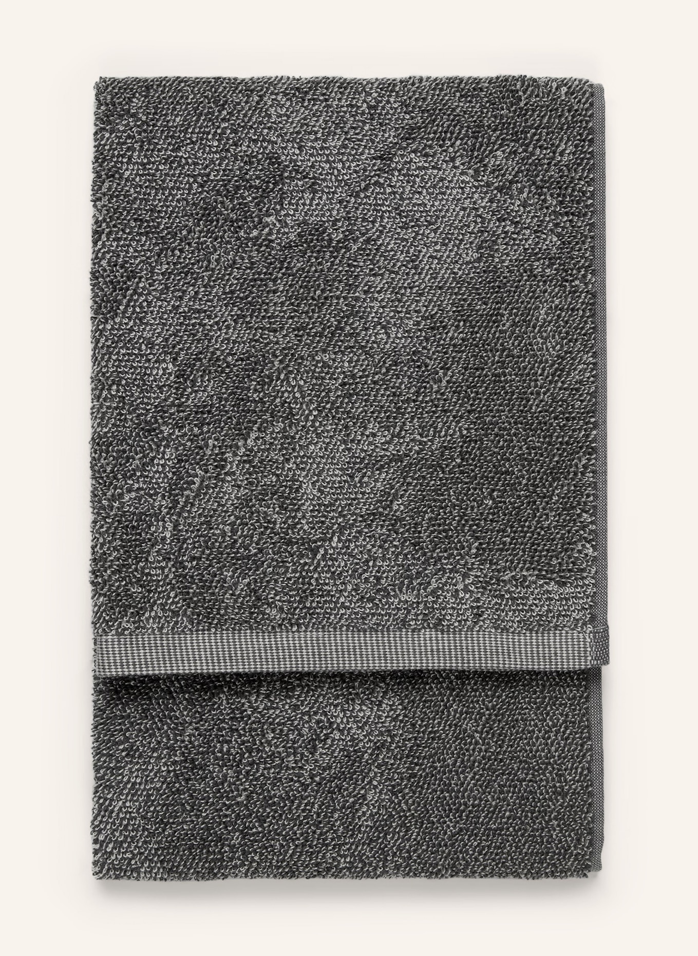 Marc O'Polo Duschtuch TIMELESS: DUNKELGRAU