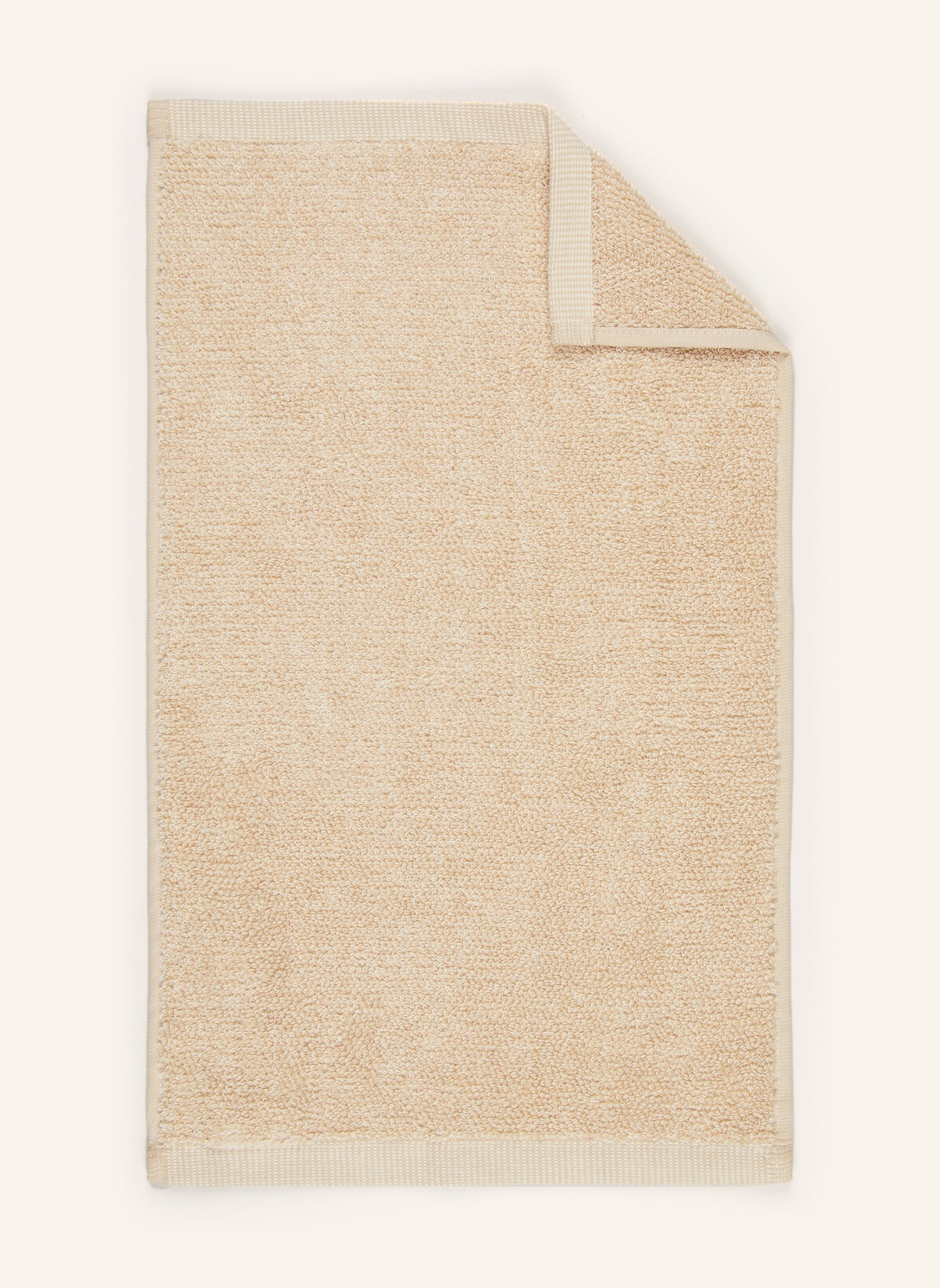 Marc O'Polo Gästehandtuch TIMELESS: DUNKELGRAU