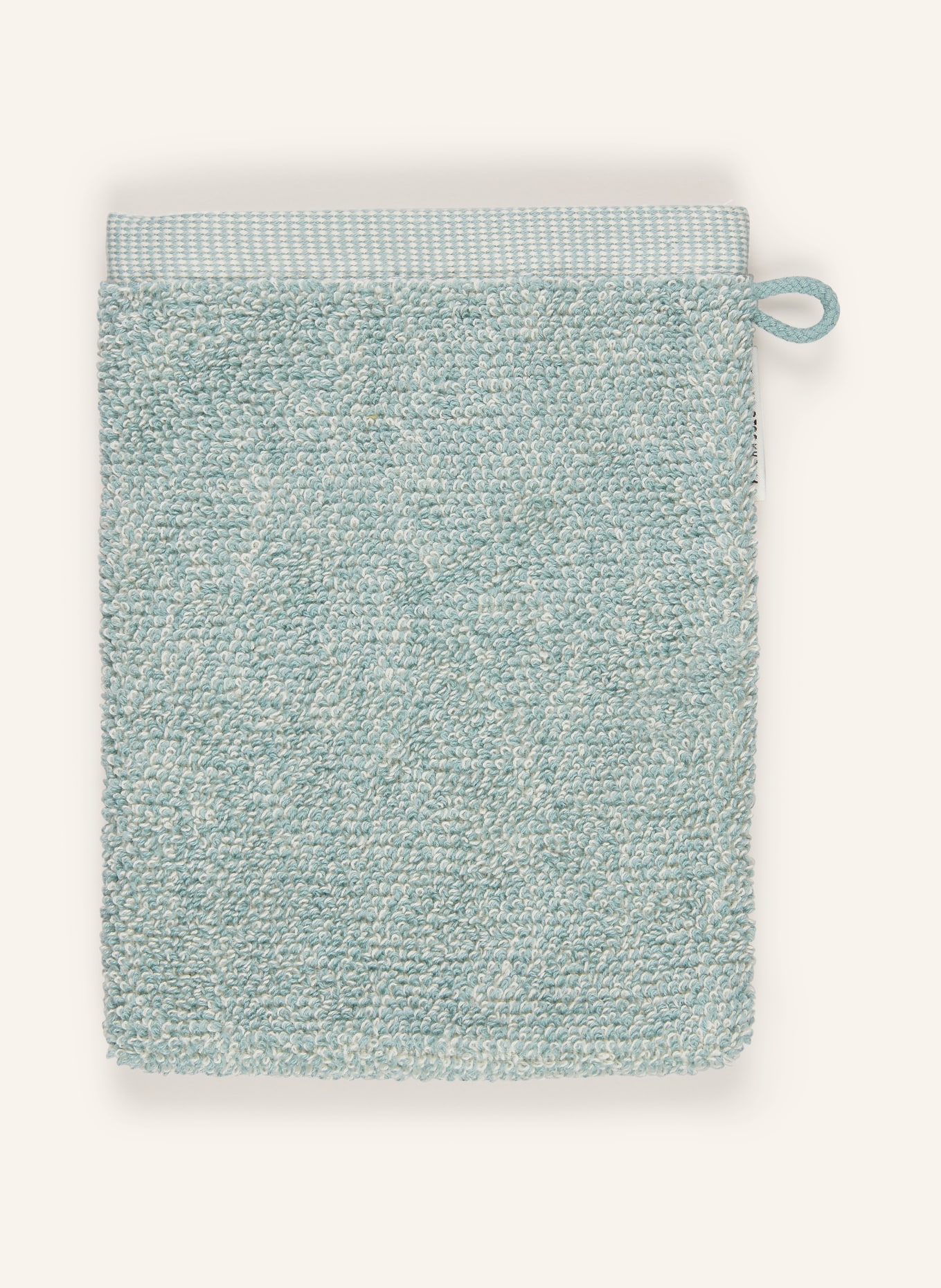 Marc O'Polo Waschhandschuh TIMELESS: TÜRKIS