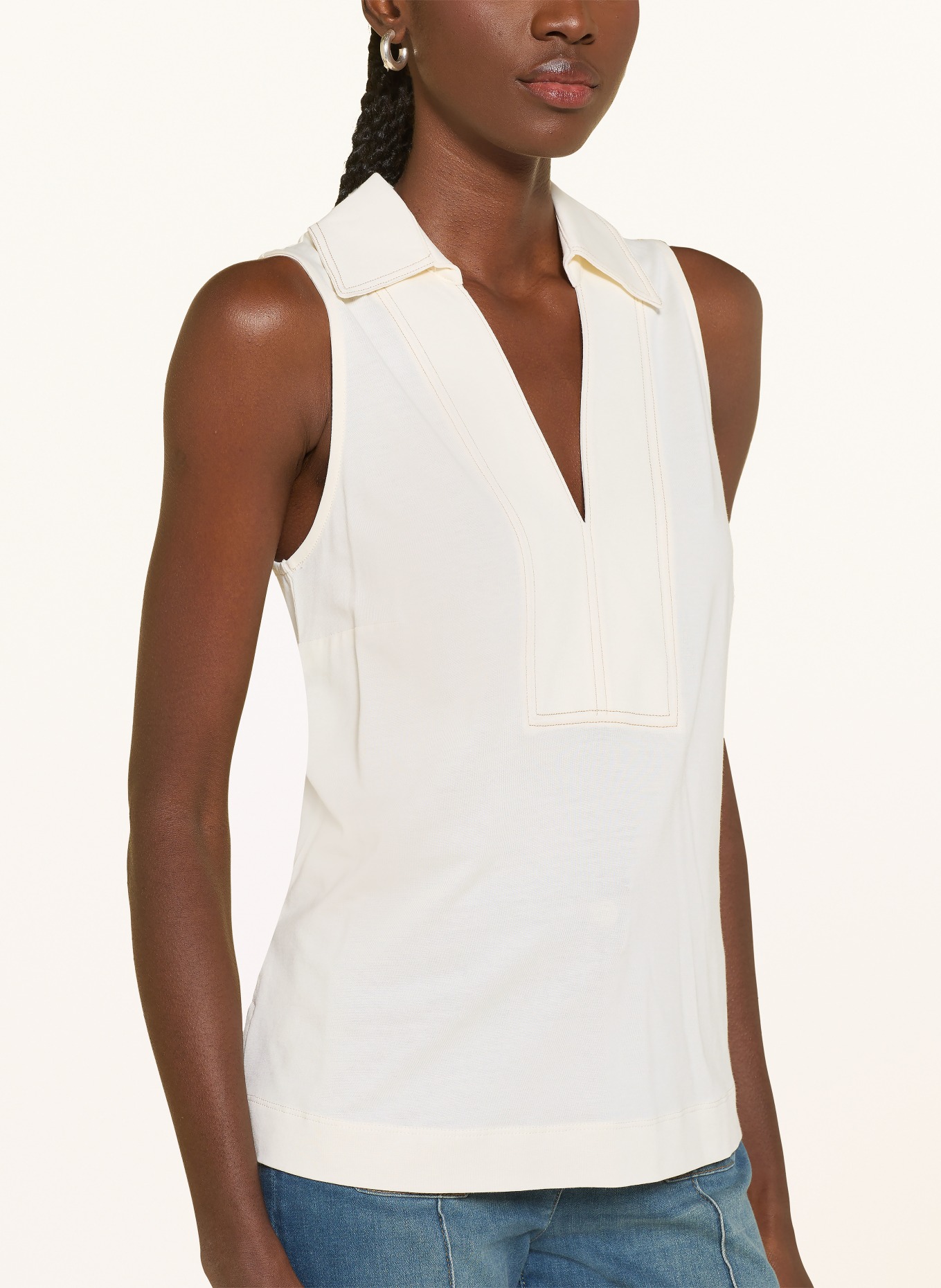 REISS Blusentop MAISIE: ECRU