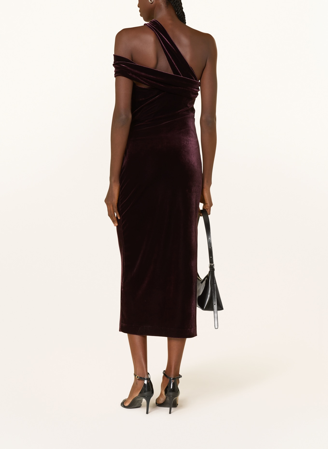 REISS Abendkleid DALIA: DUNKELROT