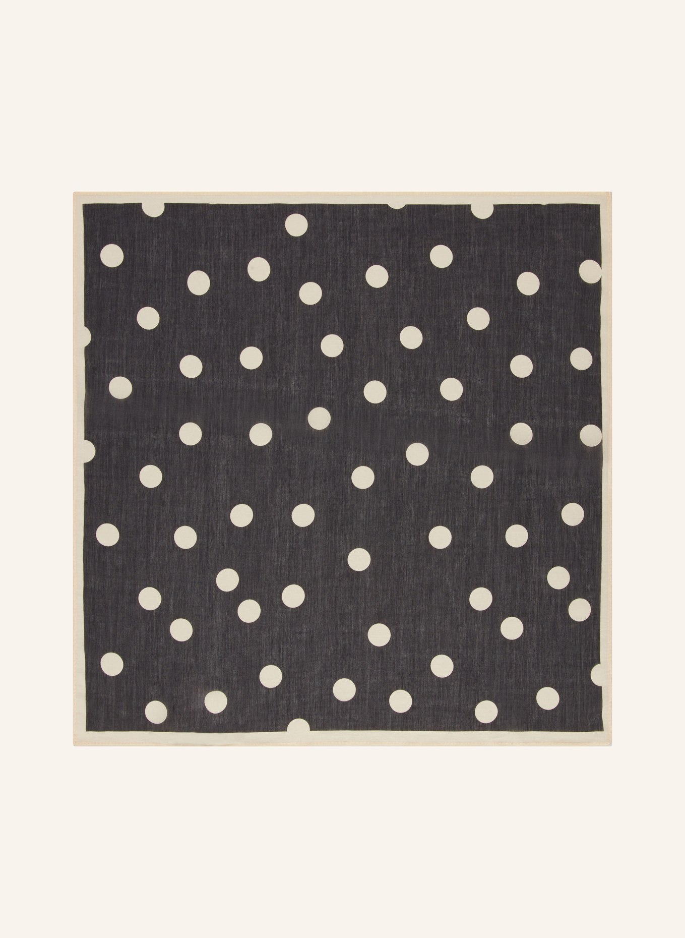 MRS & HUGS szal: CZARNY / BEŻOWY