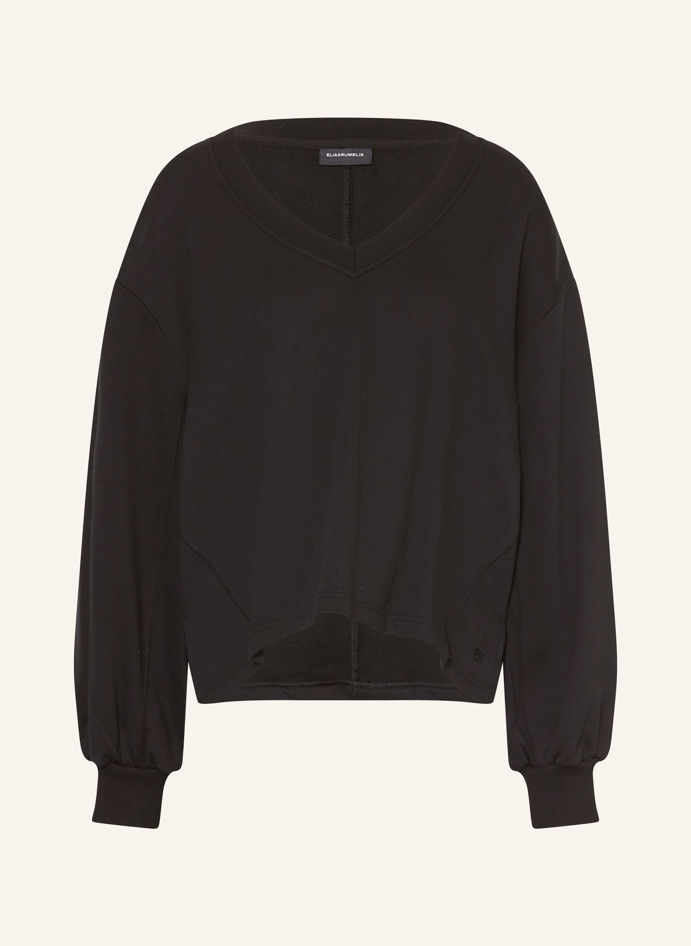 ELIAS RUMELIS Sweatshirt HAZEL: SCHWARZ