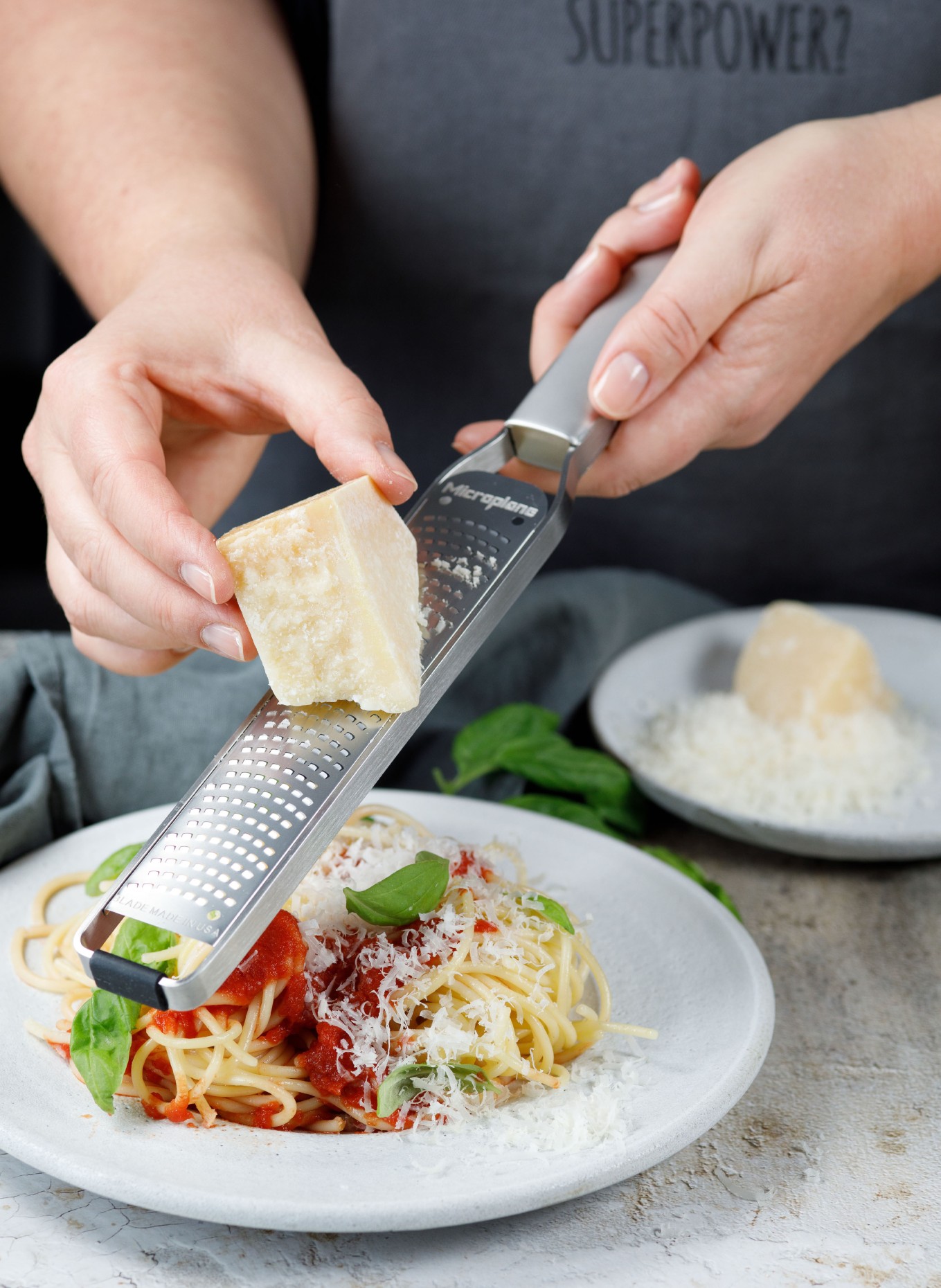 Microplane Zester-Reibe: SILBER