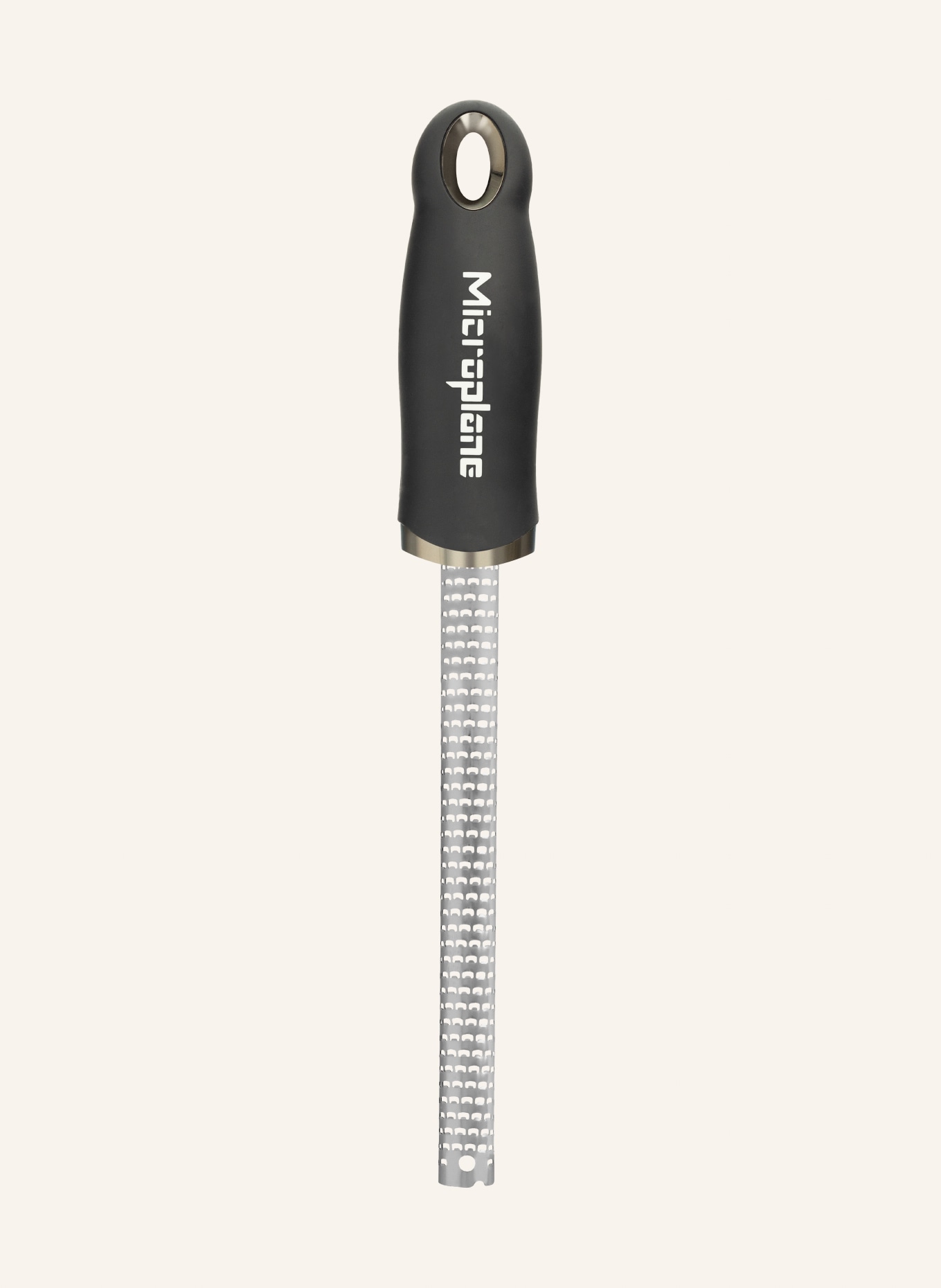 Microplane Gewürzreibe: SILBER / SCHWARZ