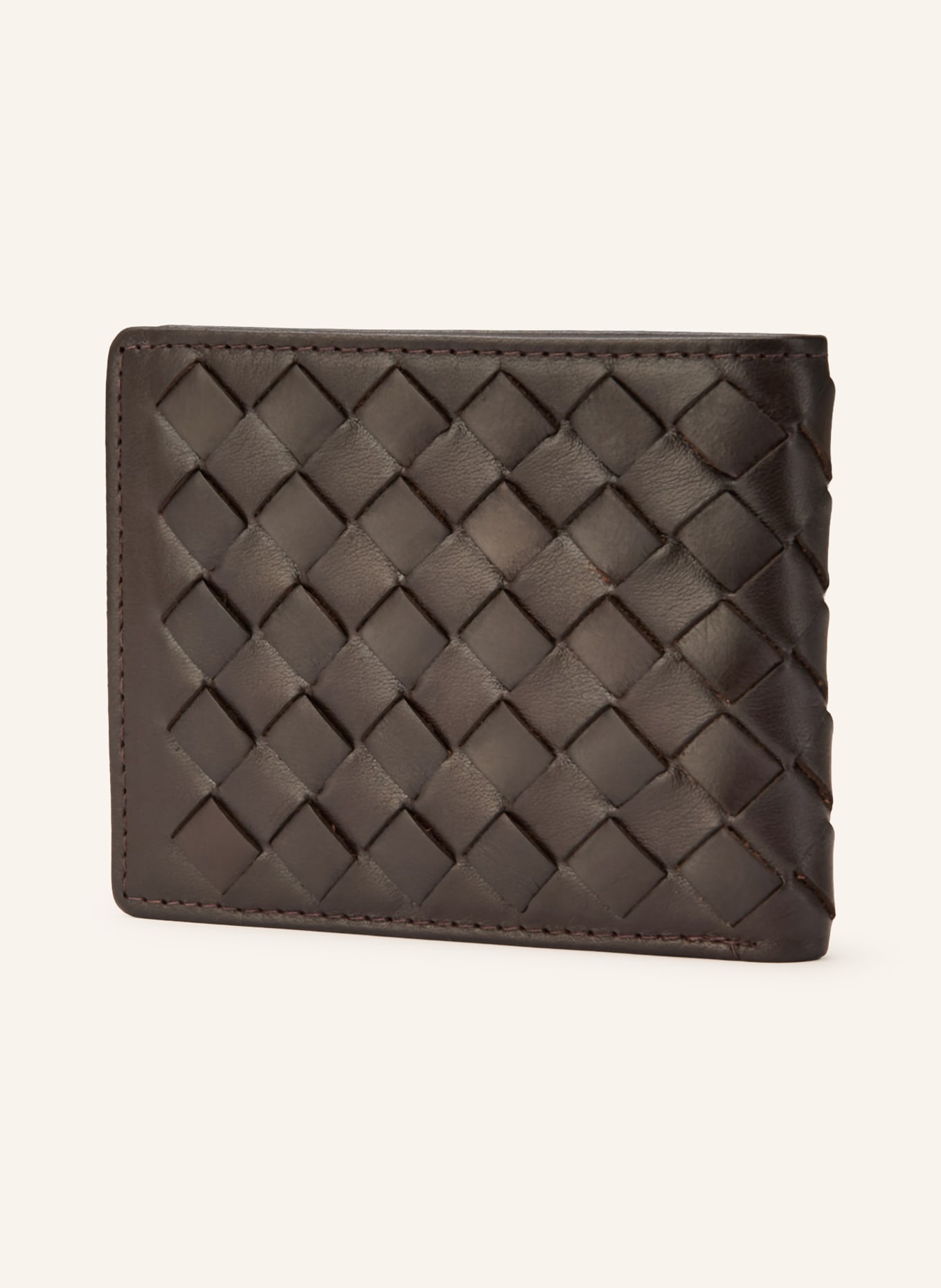 REISS Peněženka ELTON: TMAVĚ HNĚDÁ