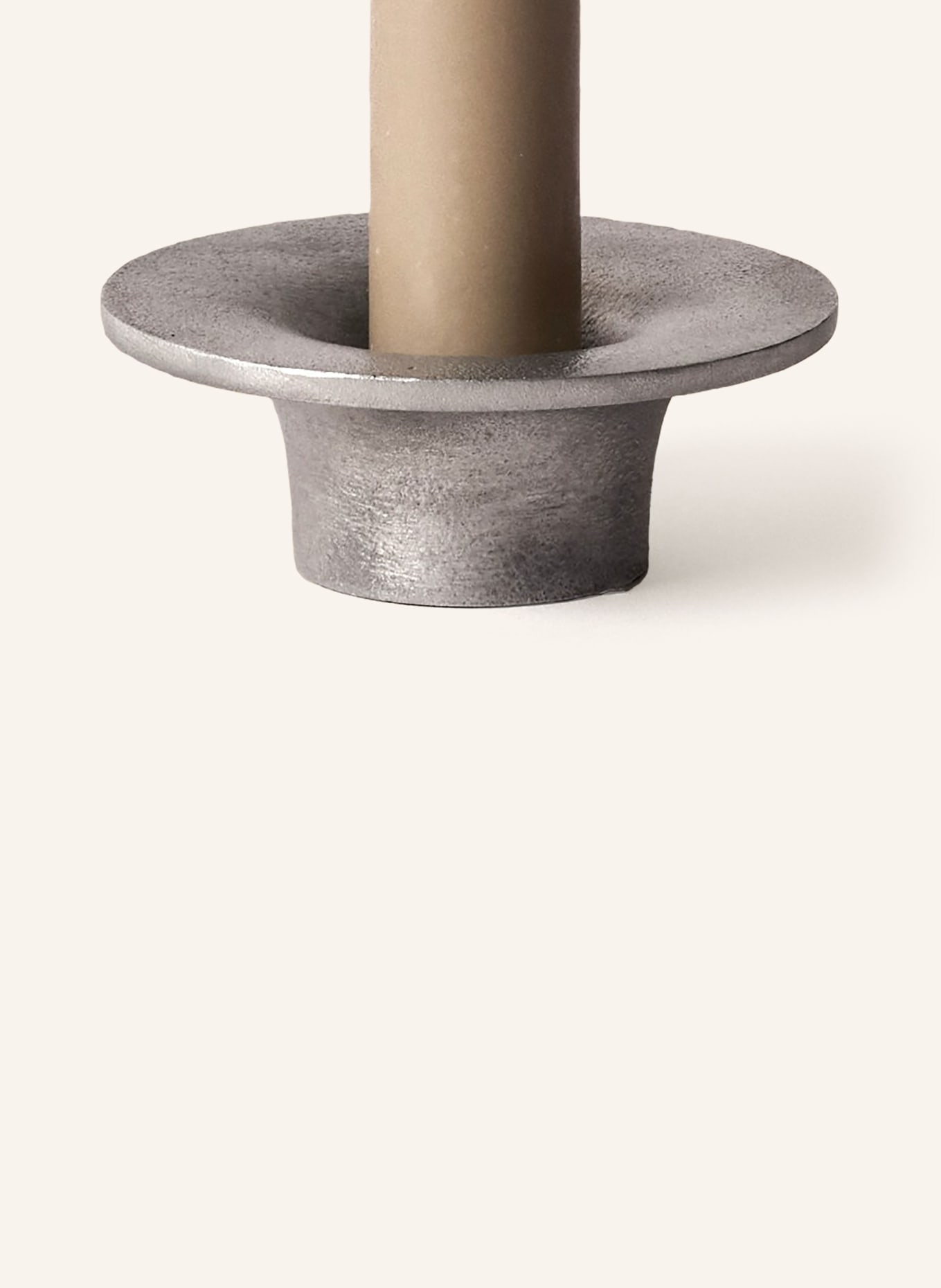 Ferm LIVING Kerzenhalter SOOTHE: SILBER