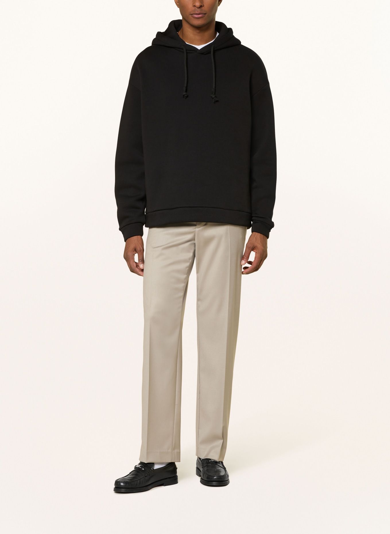 REISS Hoodie SILVESTRO: SCHWARZ