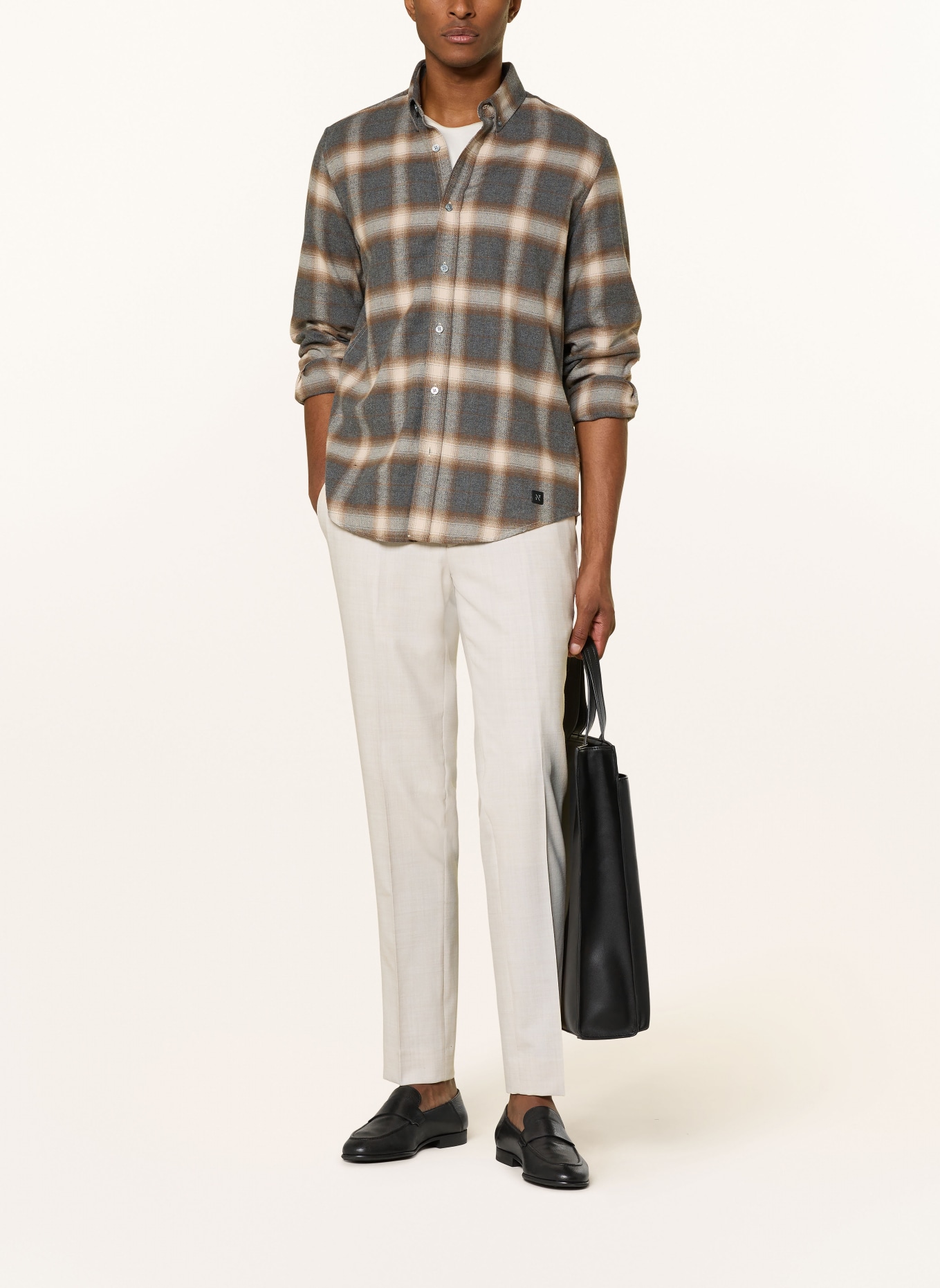 REISS Chino BELMONT Slim Fit: ECRU