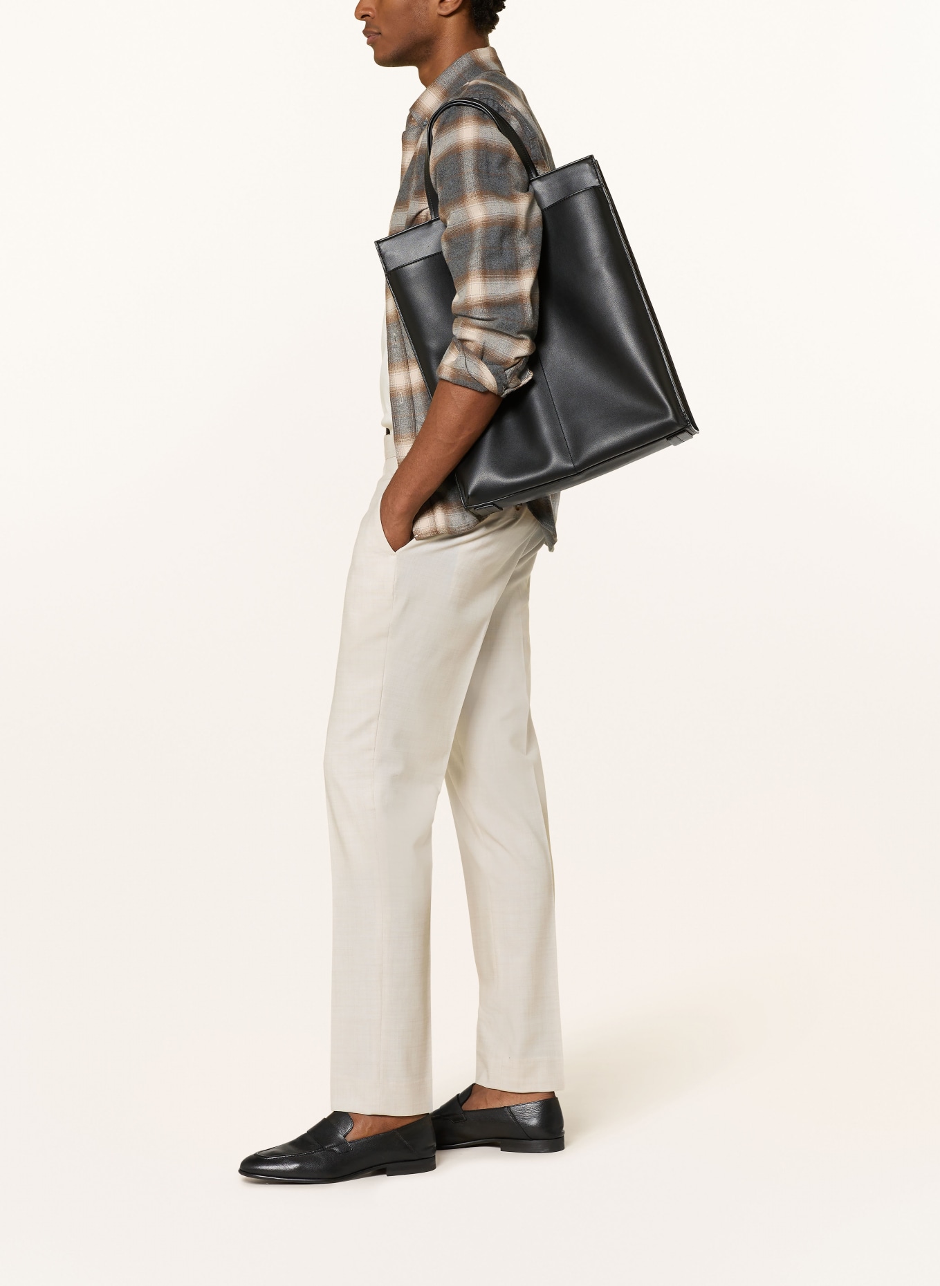 REISS Chino BELMONT Slim Fit: ECRU