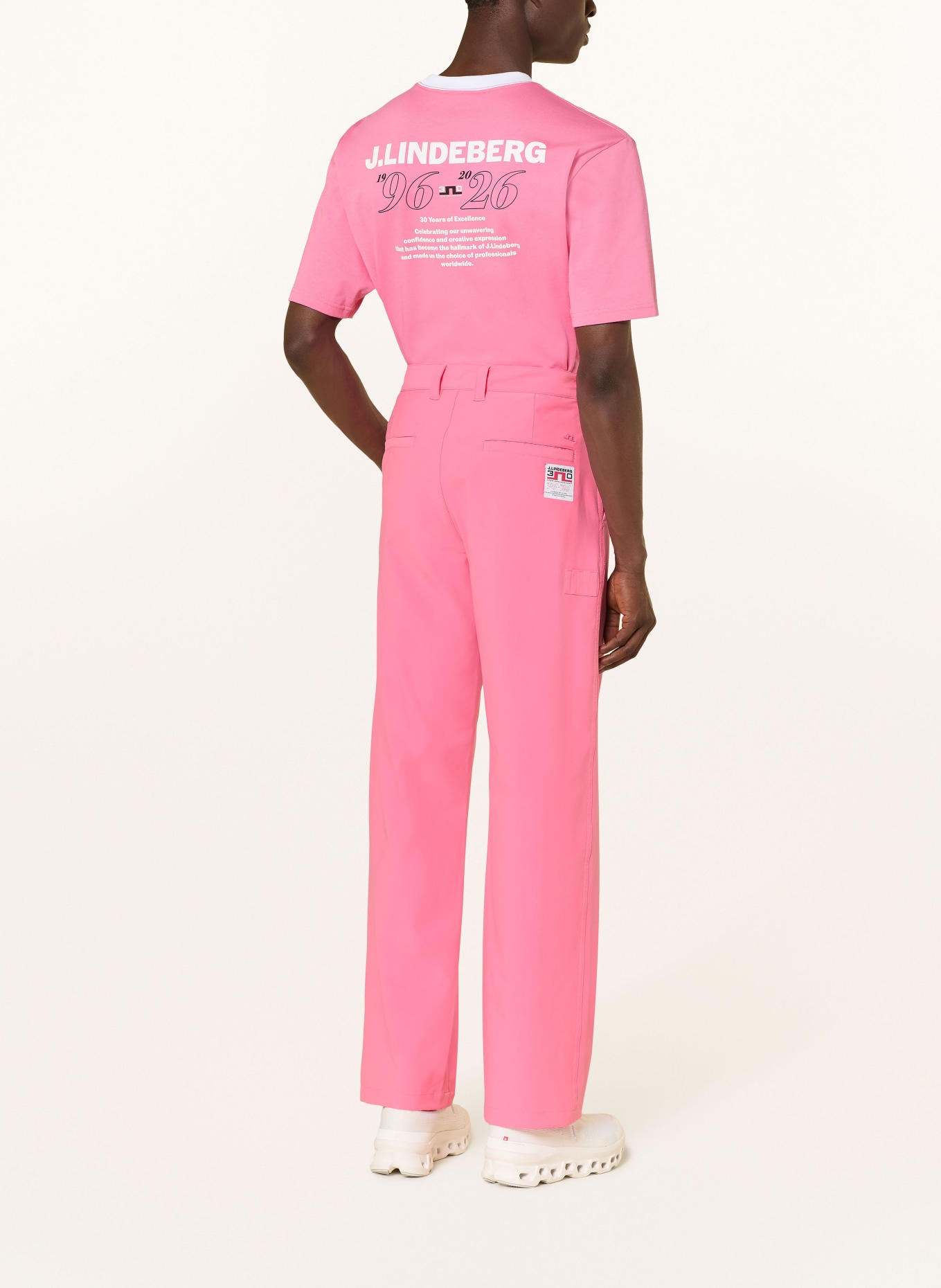 J.LINDEBERG pantalon de golf: ROSE FUCHSIA