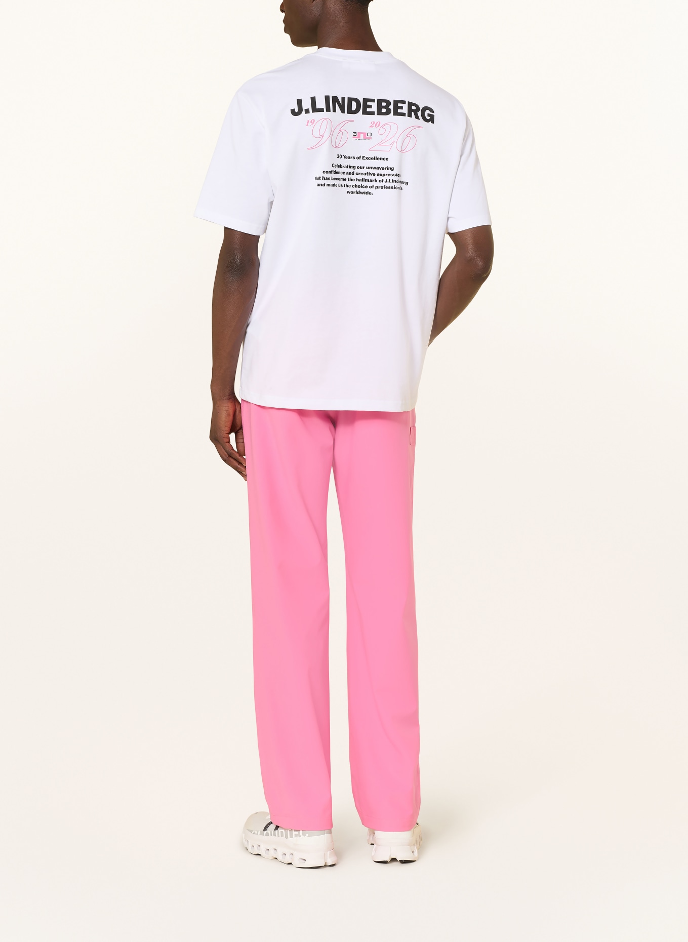 J.LINDEBERG T-shirt: BLANC