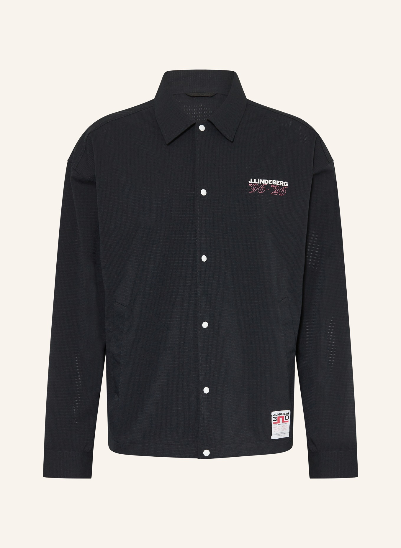 J.LINDEBERG surchemise: NOIR