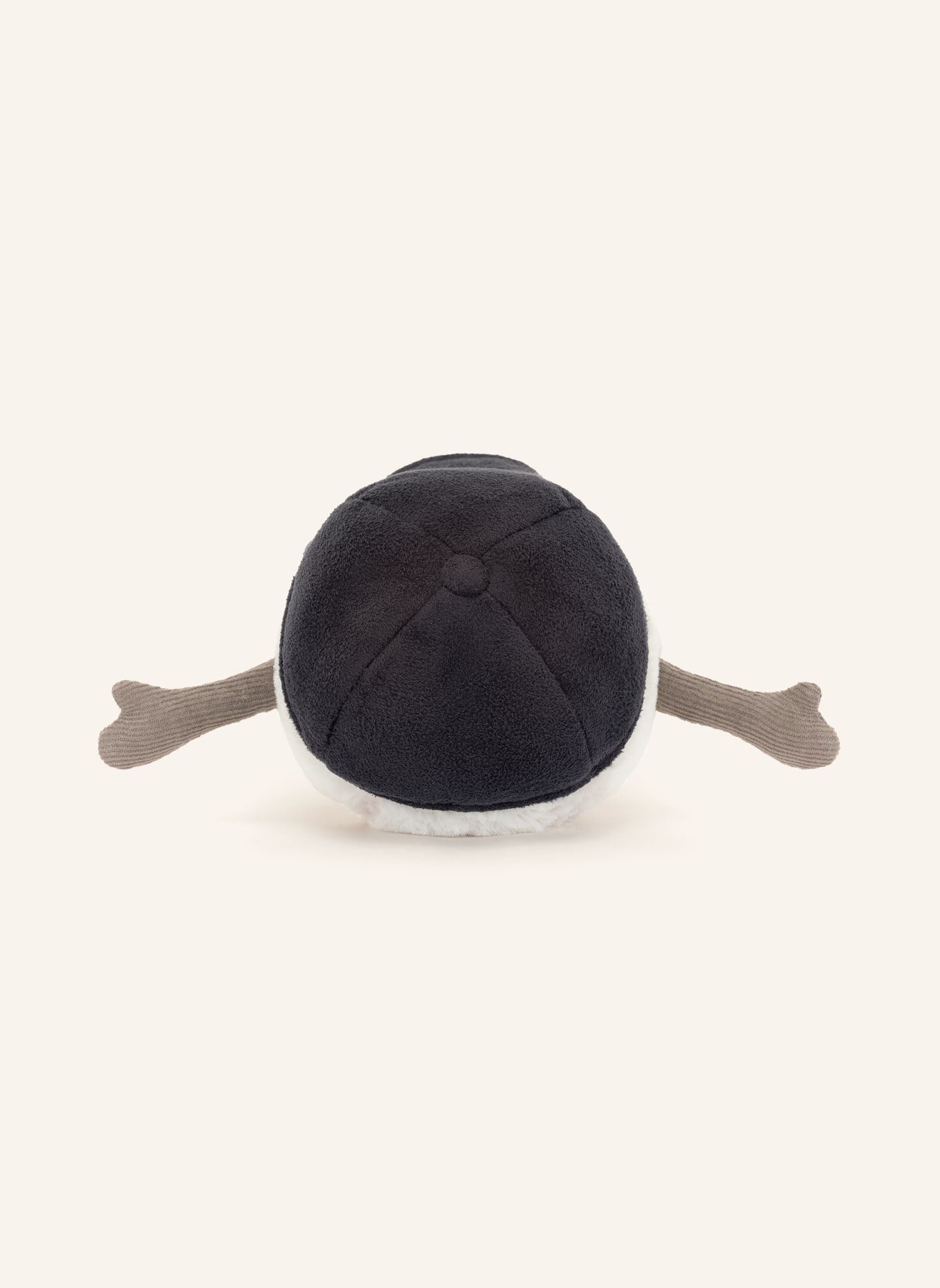Jellycat Peluche AMUSEABLES SPORTS BASEBALL: BLANC / ROUGE / NOIR