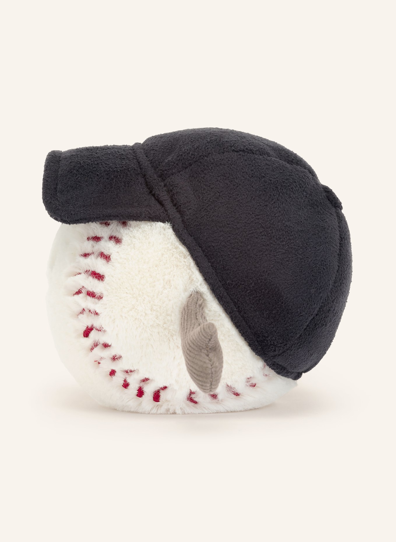 Jellycat Peluche AMUSEABLES SPORTS BASEBALL: BLANC / ROUGE / NOIR