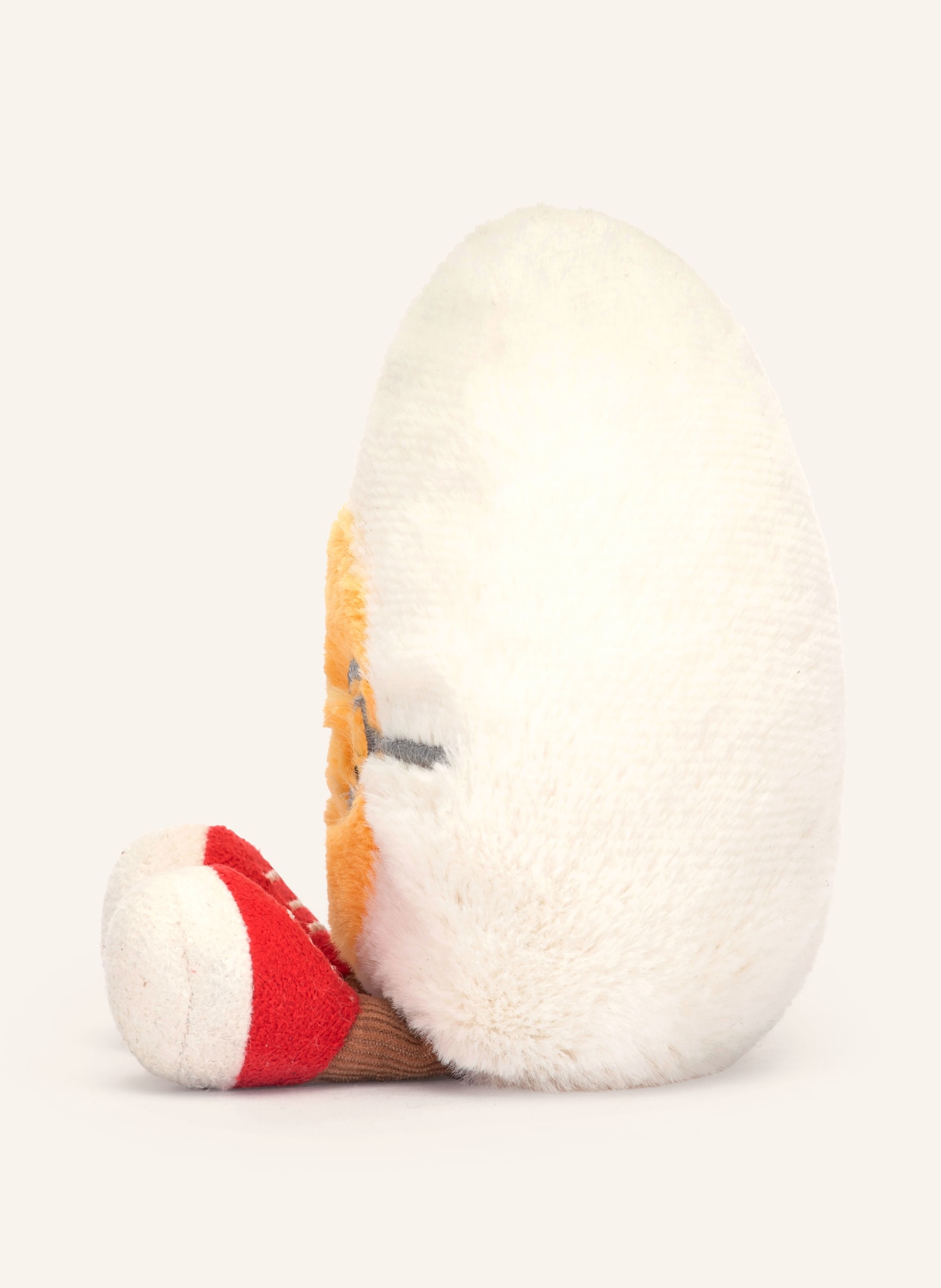 Jellycat Peluche AMUSEABLES BOILED EGG GEEK: BLANC / ROUGE / JAUNE