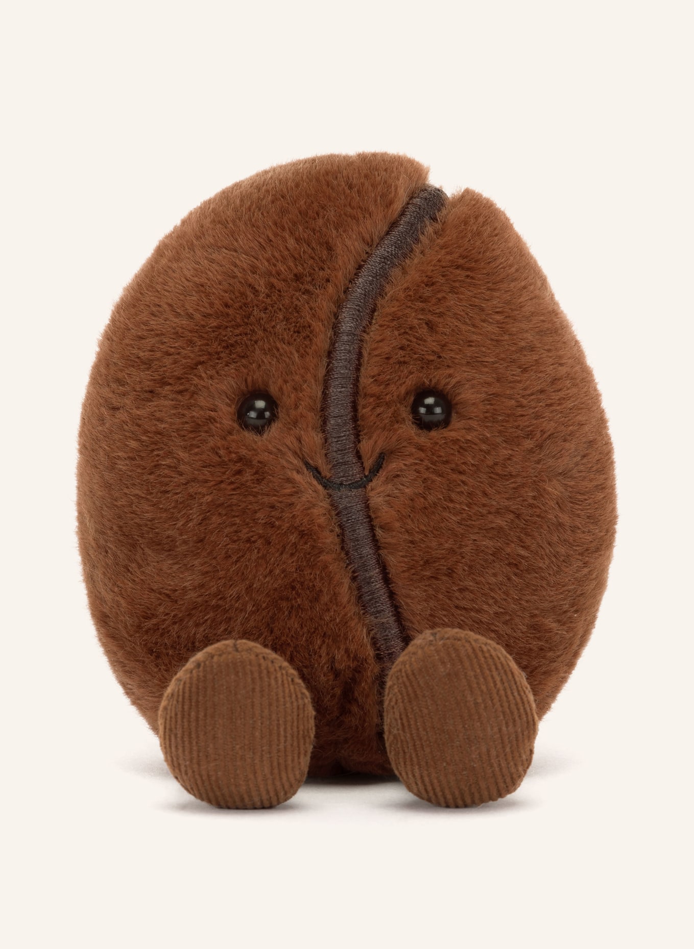 Jellycat Peluche AMUSEABLES COFFEE BEAN: MARRON FONCÉ