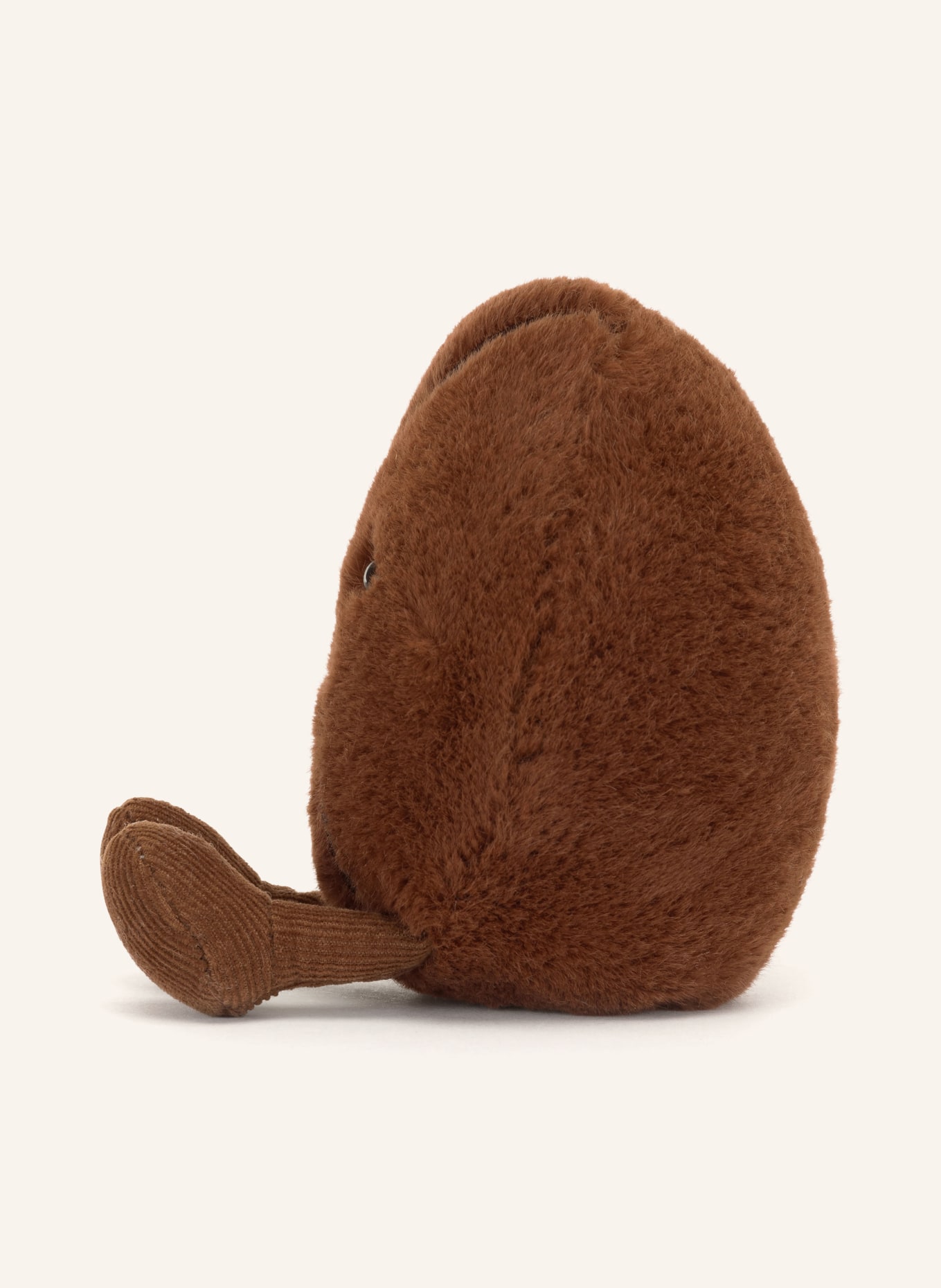 Jellycat Peluche AMUSEABLES COFFEE BEAN: MARRON FONCÉ