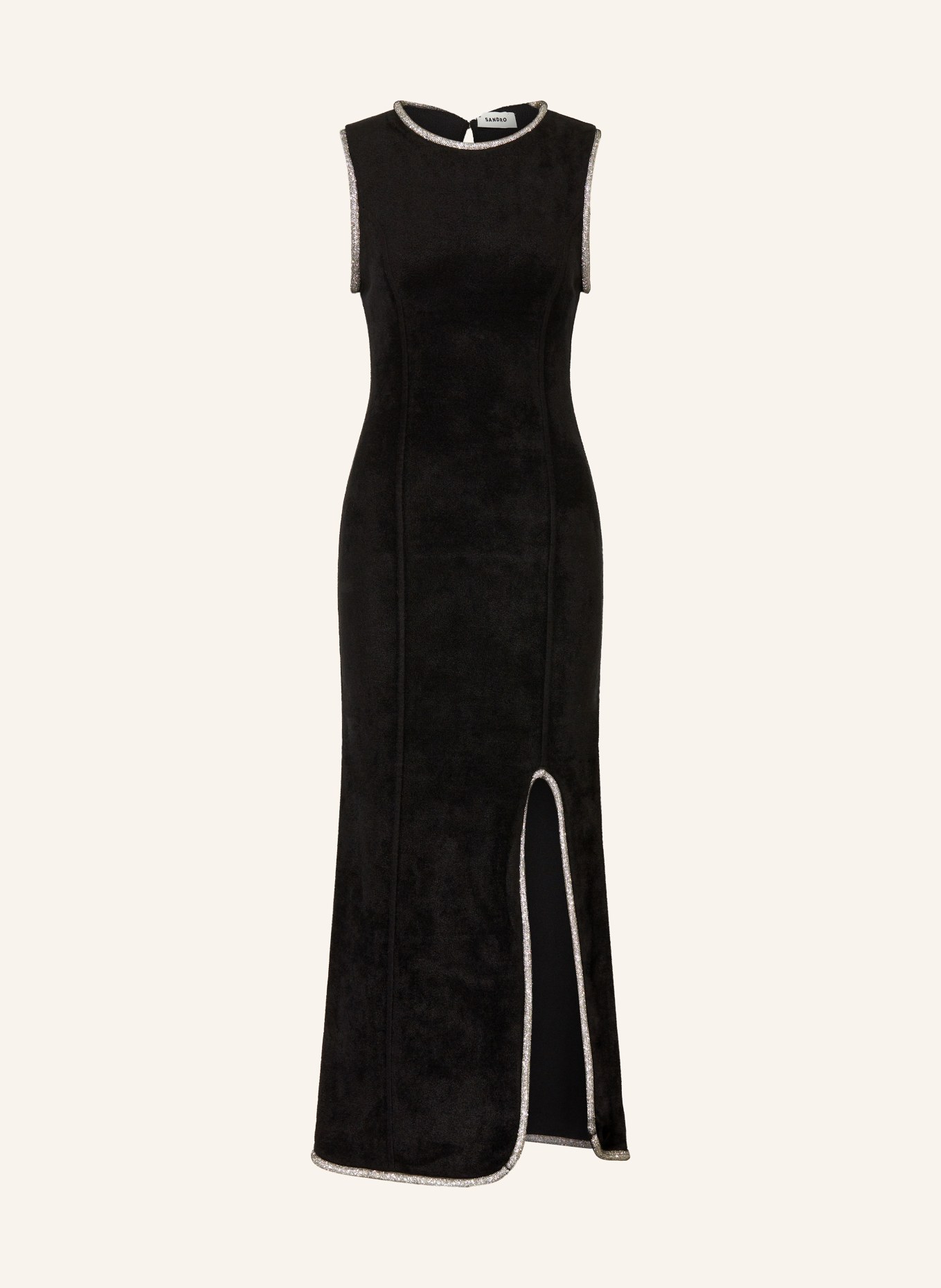 SANDRO Kleid: SCHWARZ