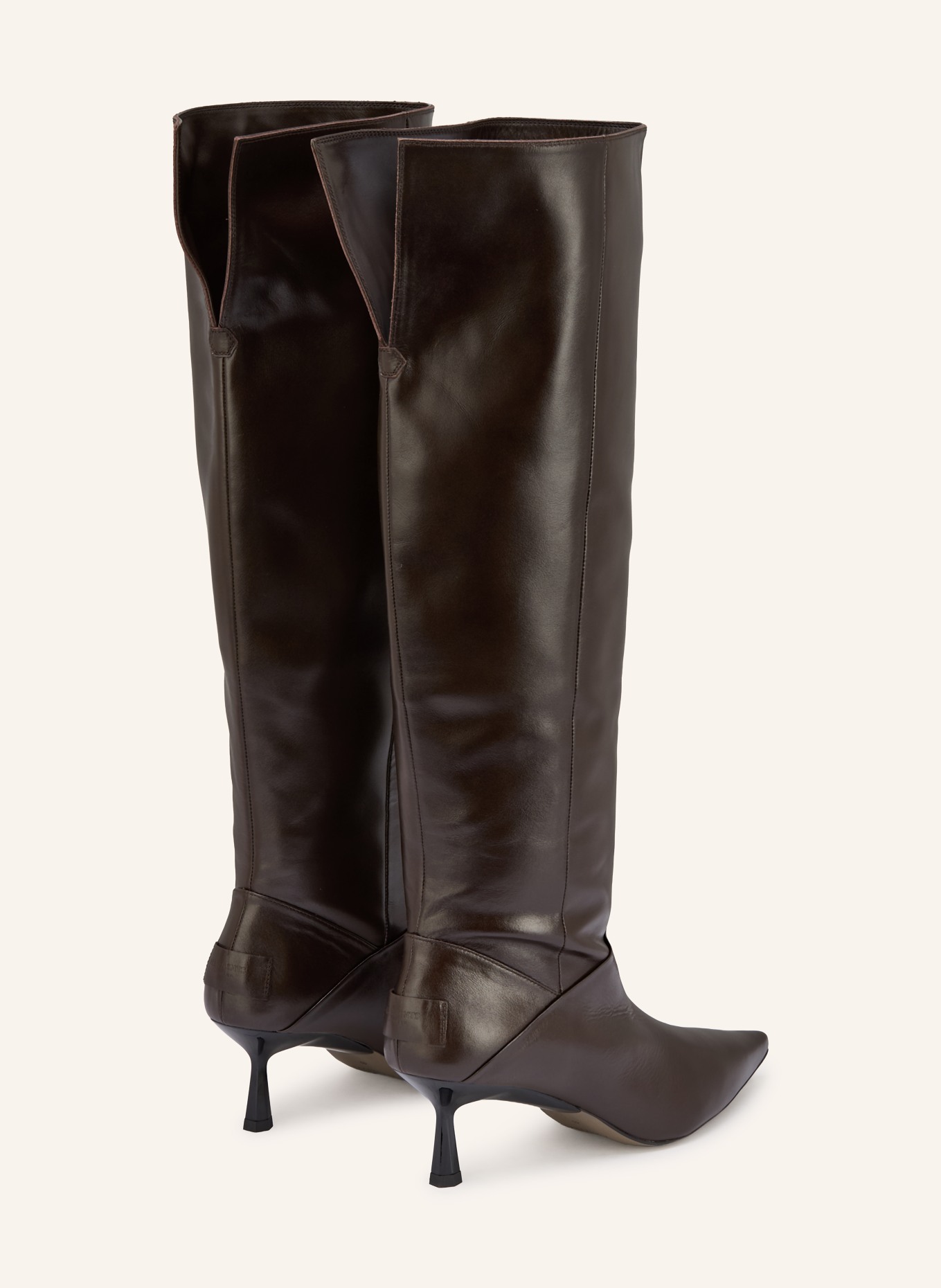 ALLSAINTS Stiefel ODYSSEY: DUNKELBRAUN / SCHWARZ