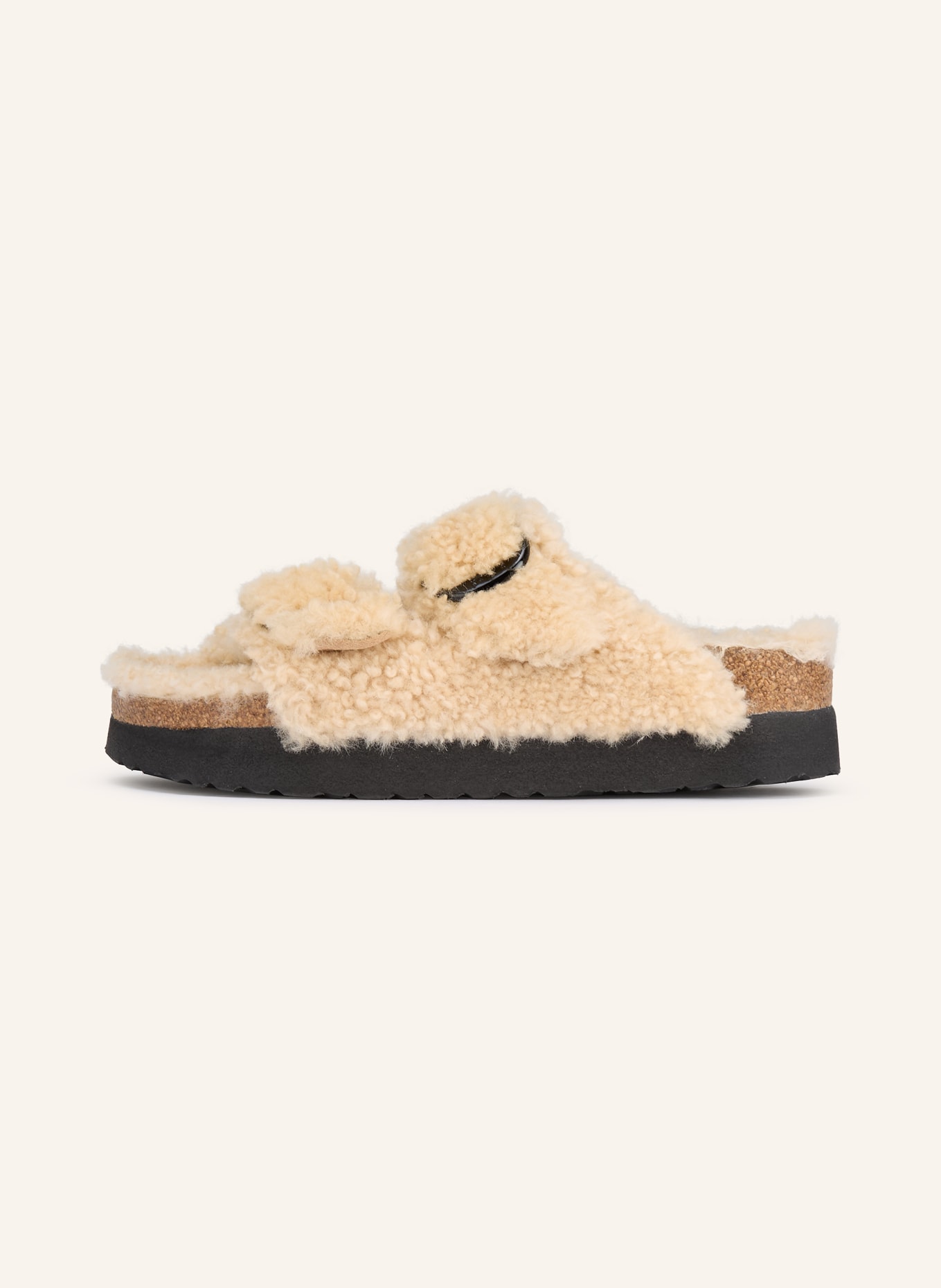 BIRKENSTOCK Pantoletten ARIZONA BIG BUCKLE: CREME