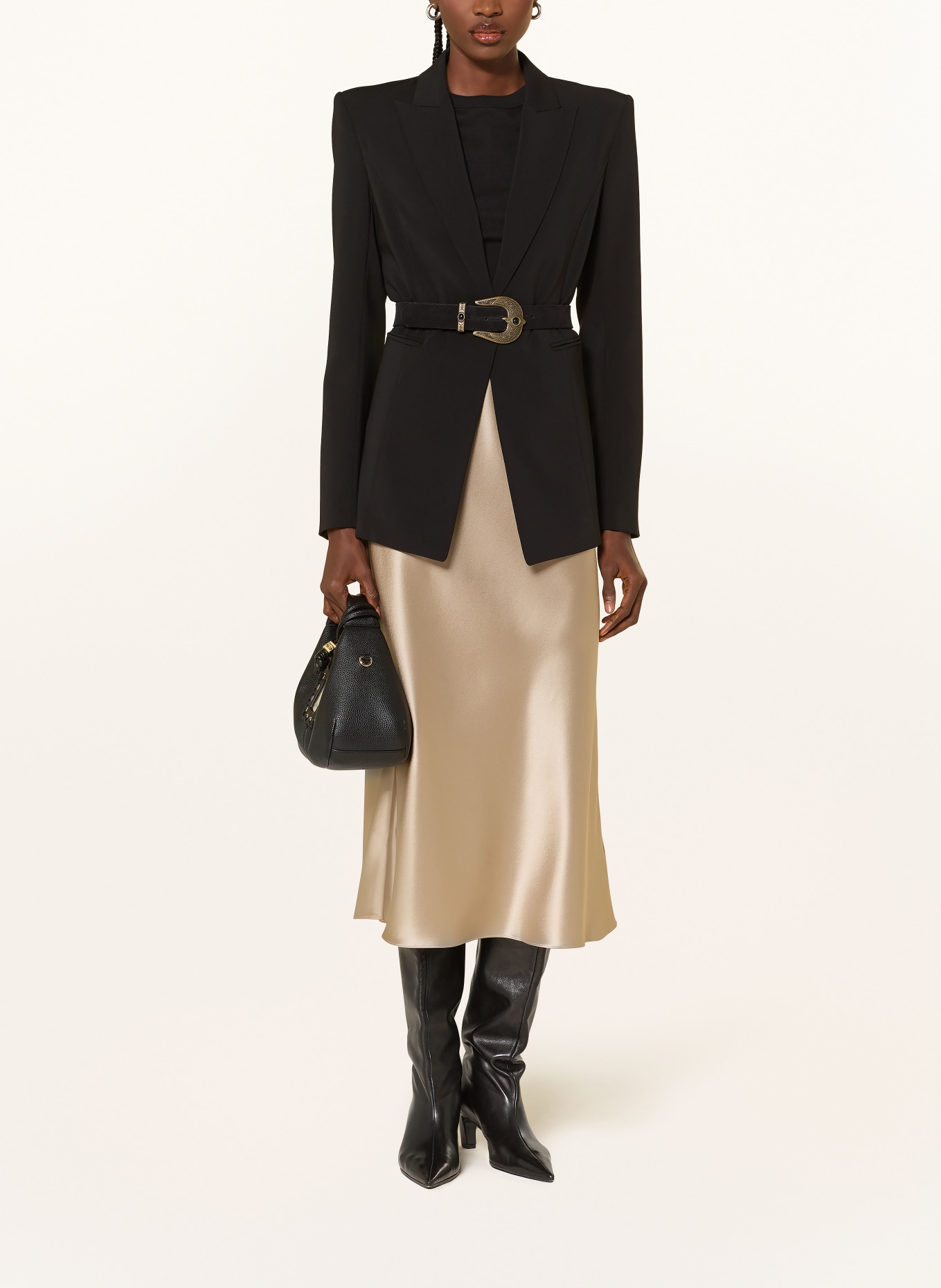 MRS & HUGS Satinrock: TAUPE