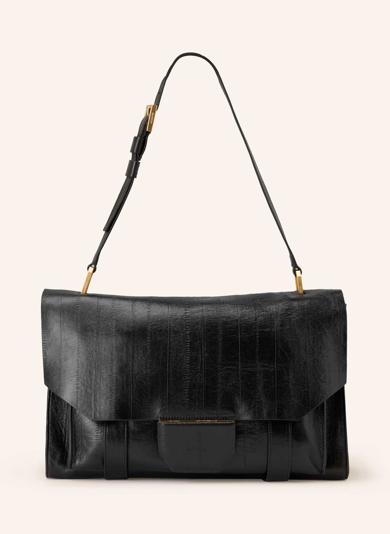ALLSAINTS Handtasche URSA: SCHWARZ