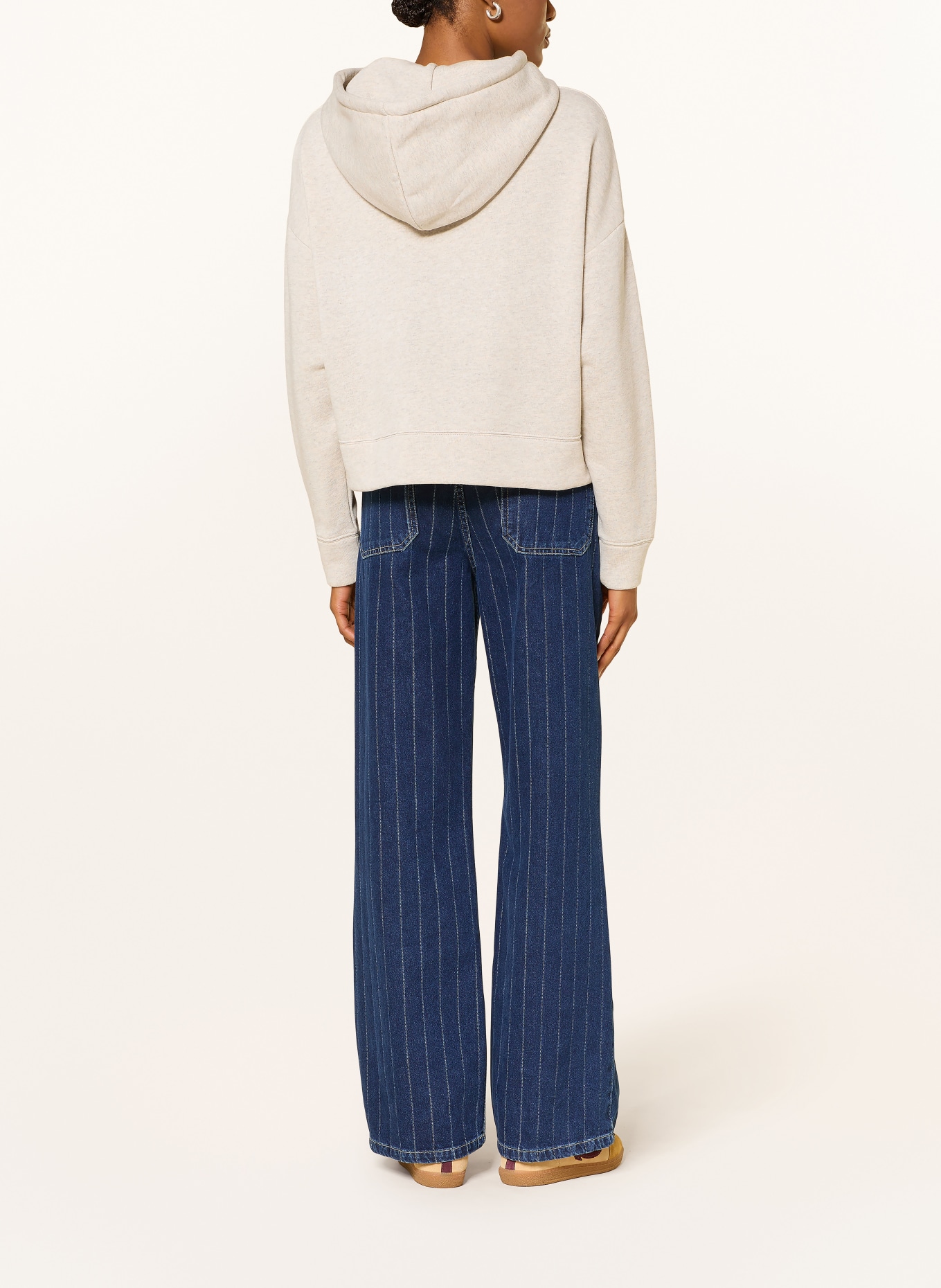 ba&sh Hoodie DEEDO: ECRU