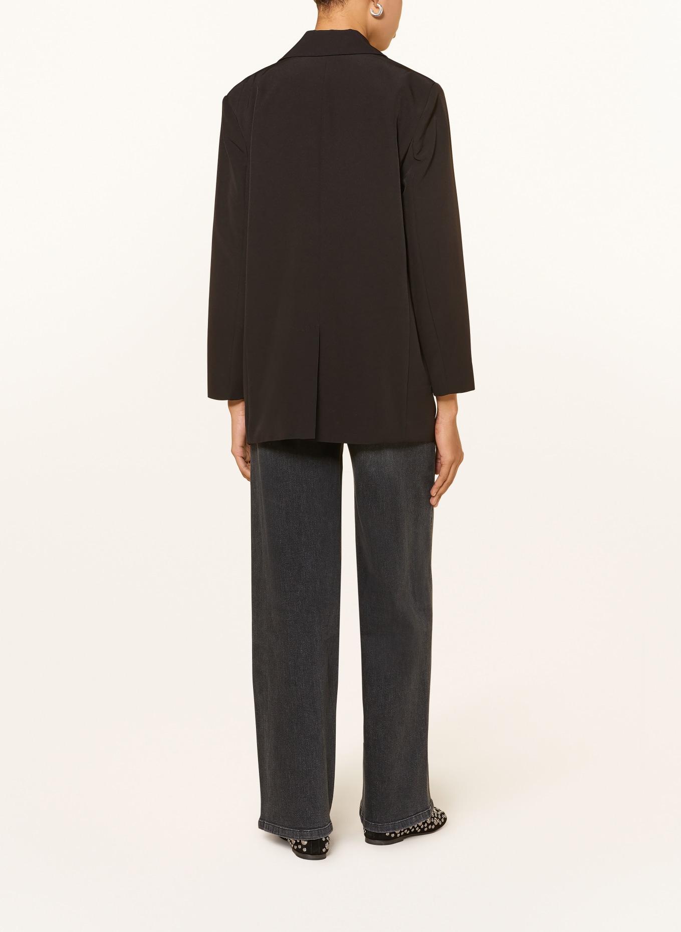 OPUS Wide Leg Jeans MIVA: 70283 mid vision grey