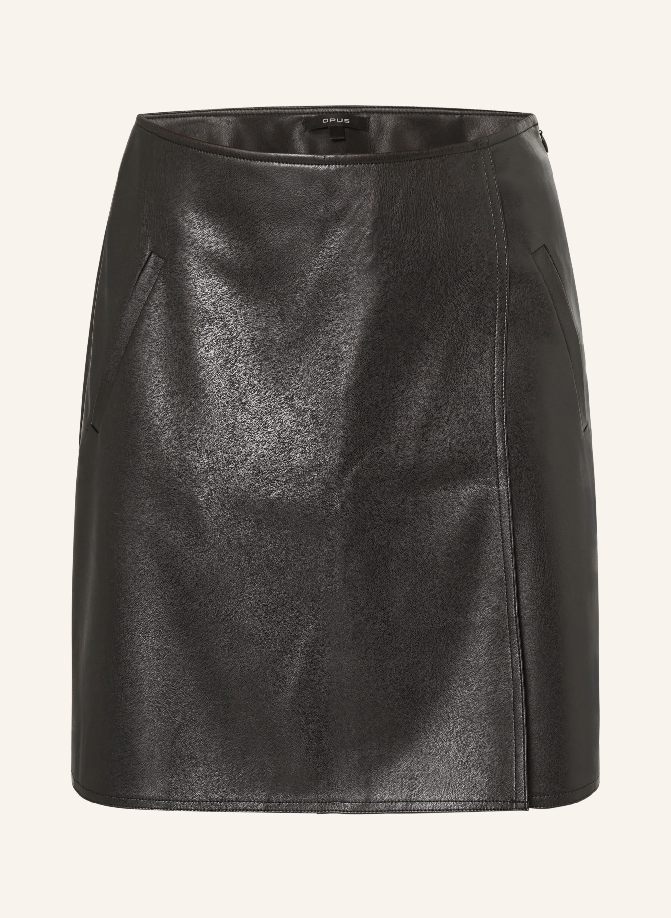 OPUS Rock REANA in Lederoptik: SCHWARZ