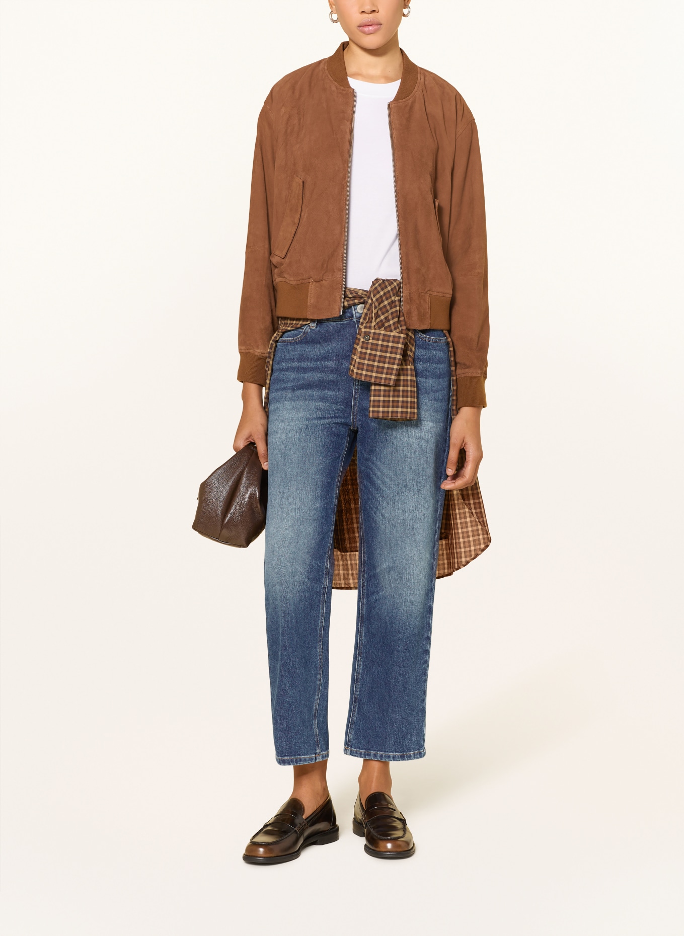 OPUS Straight Jeans LANAH LIVELY: 70285 mid lively blue