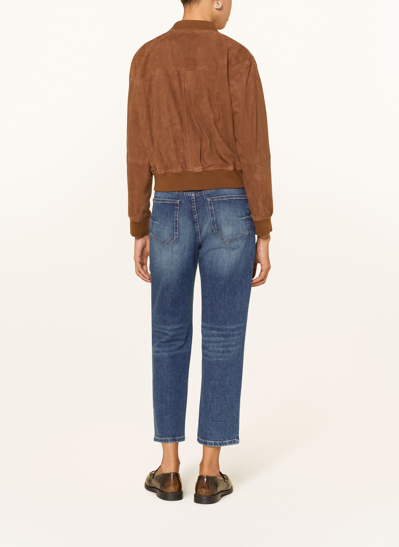 OPUS Straight Jeans LANAH LIVELY: 70285 mid lively blue