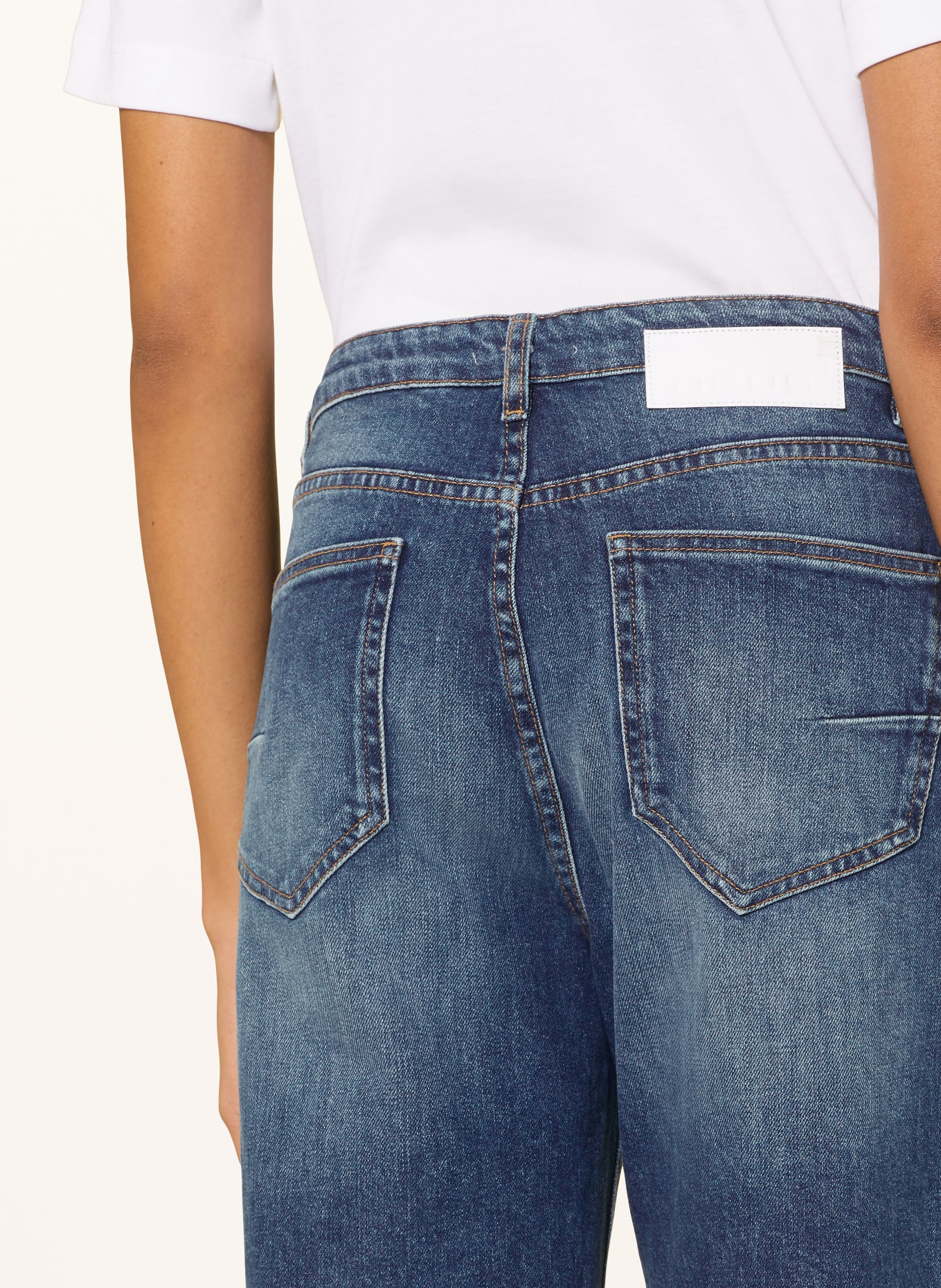 OPUS Straight Jeans LANAH LIVELY: 70285 mid lively blue